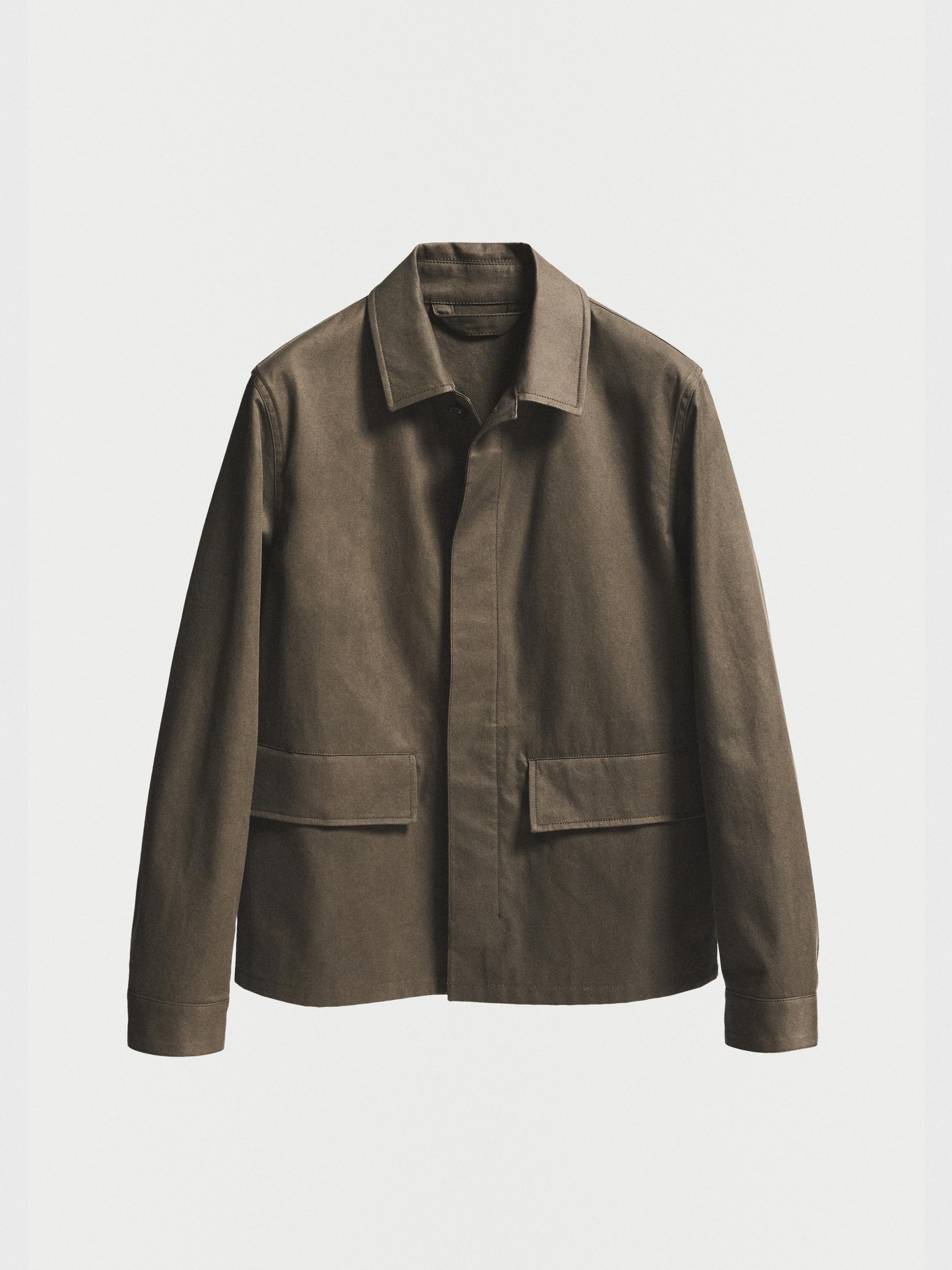 Chaqueta acabado maltinto 100% algodón