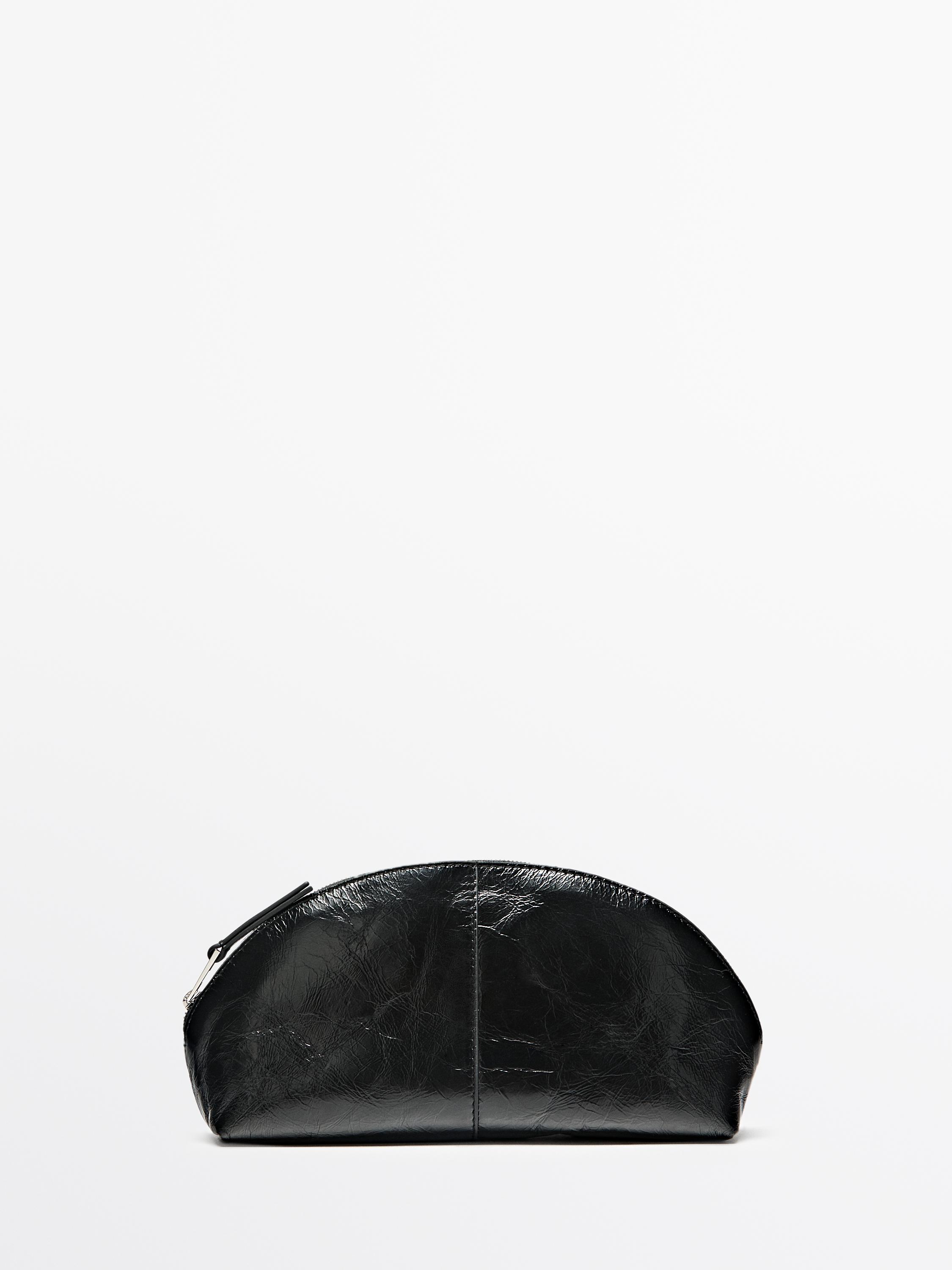 Nappa leather toiletry bag