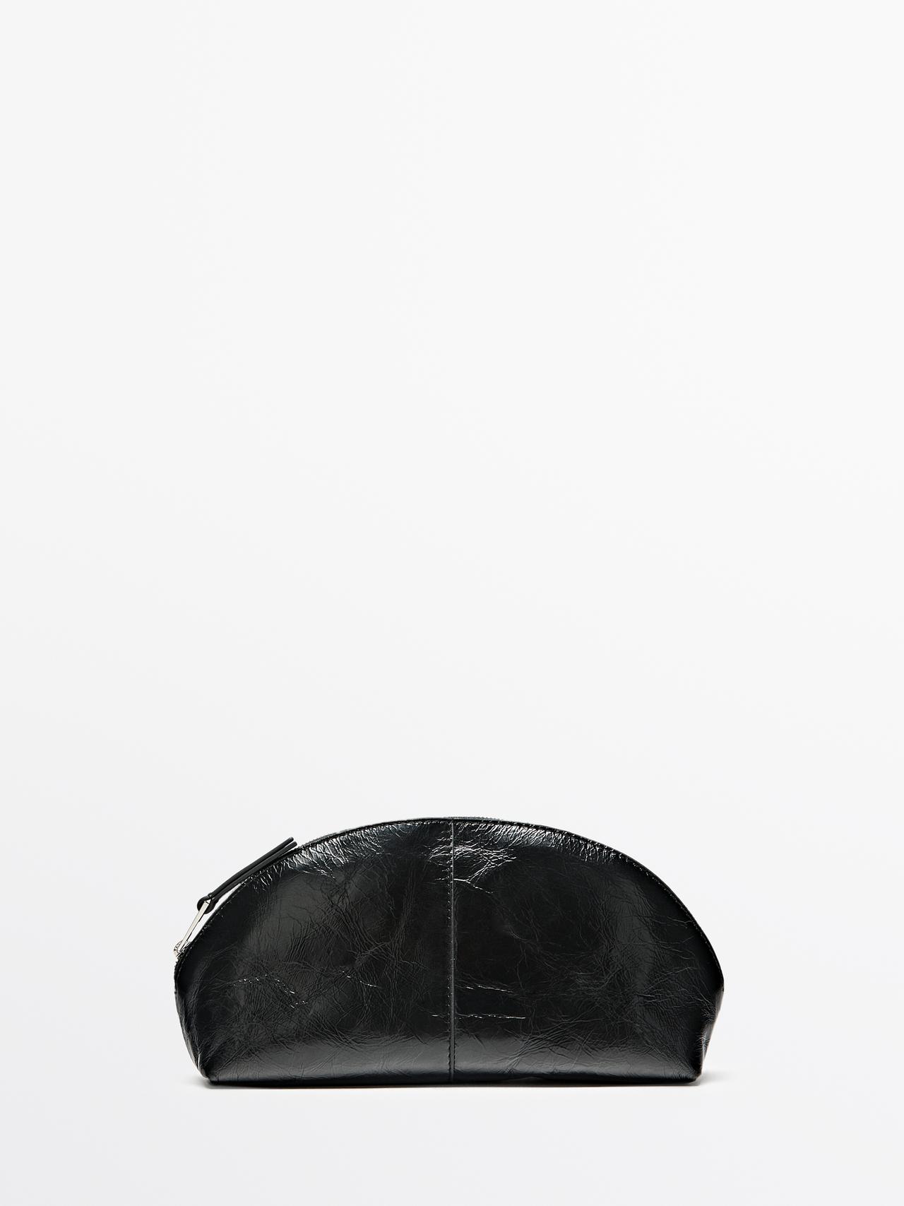 Neceser Piel Napa - Negro - 01 - Massimo Dutti - Mujer