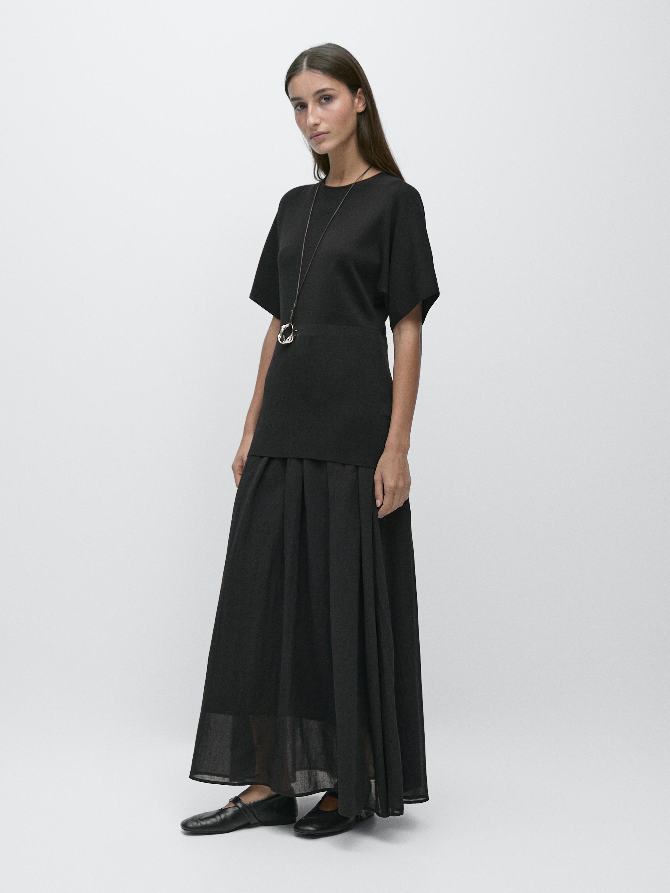 Women's Black Dresses - Massimo Dutti - BH Women's Black Dresses - Massimo Dutti - BH
