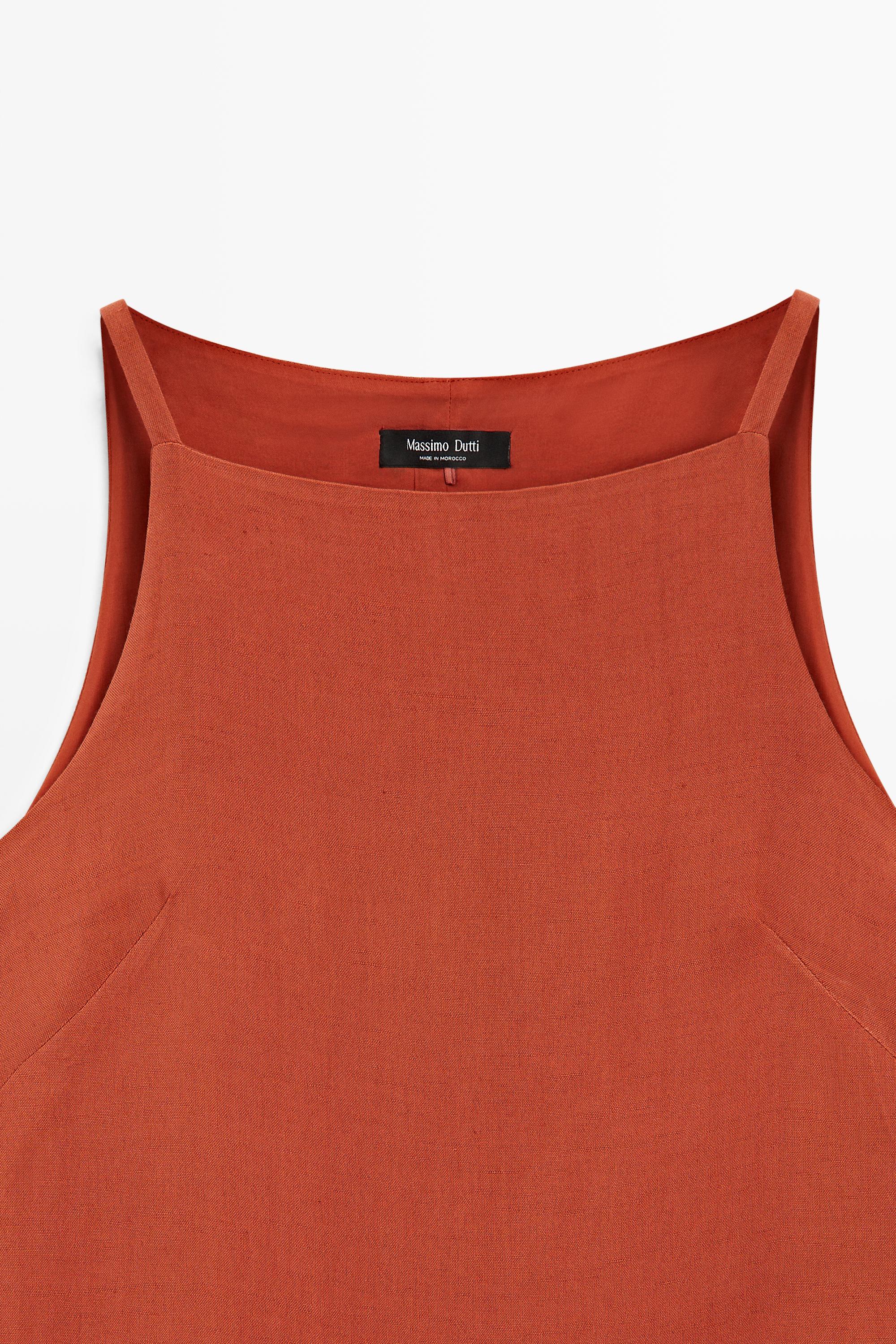 Strappy mini dress — RUSSET