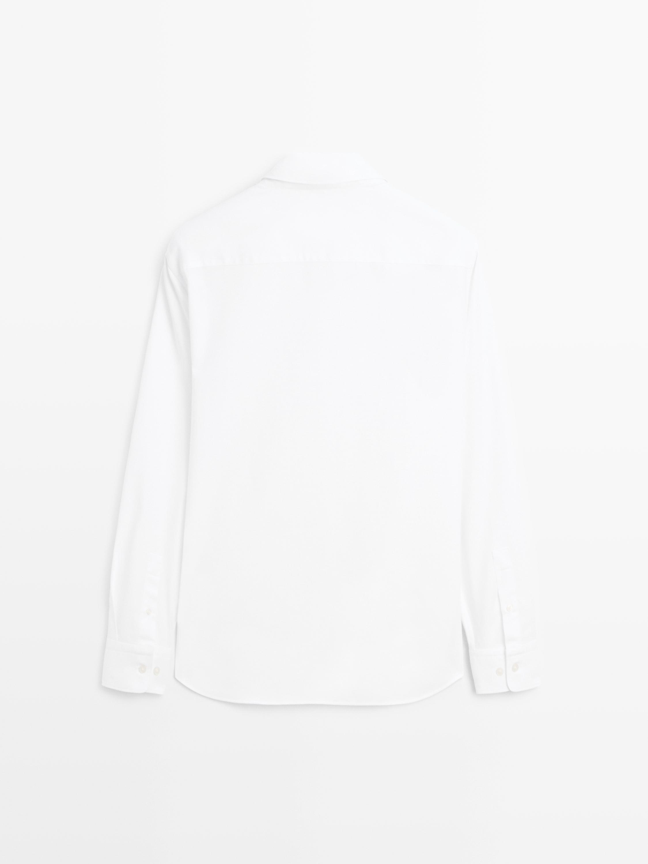 Teksturert skjorte – regular-fit