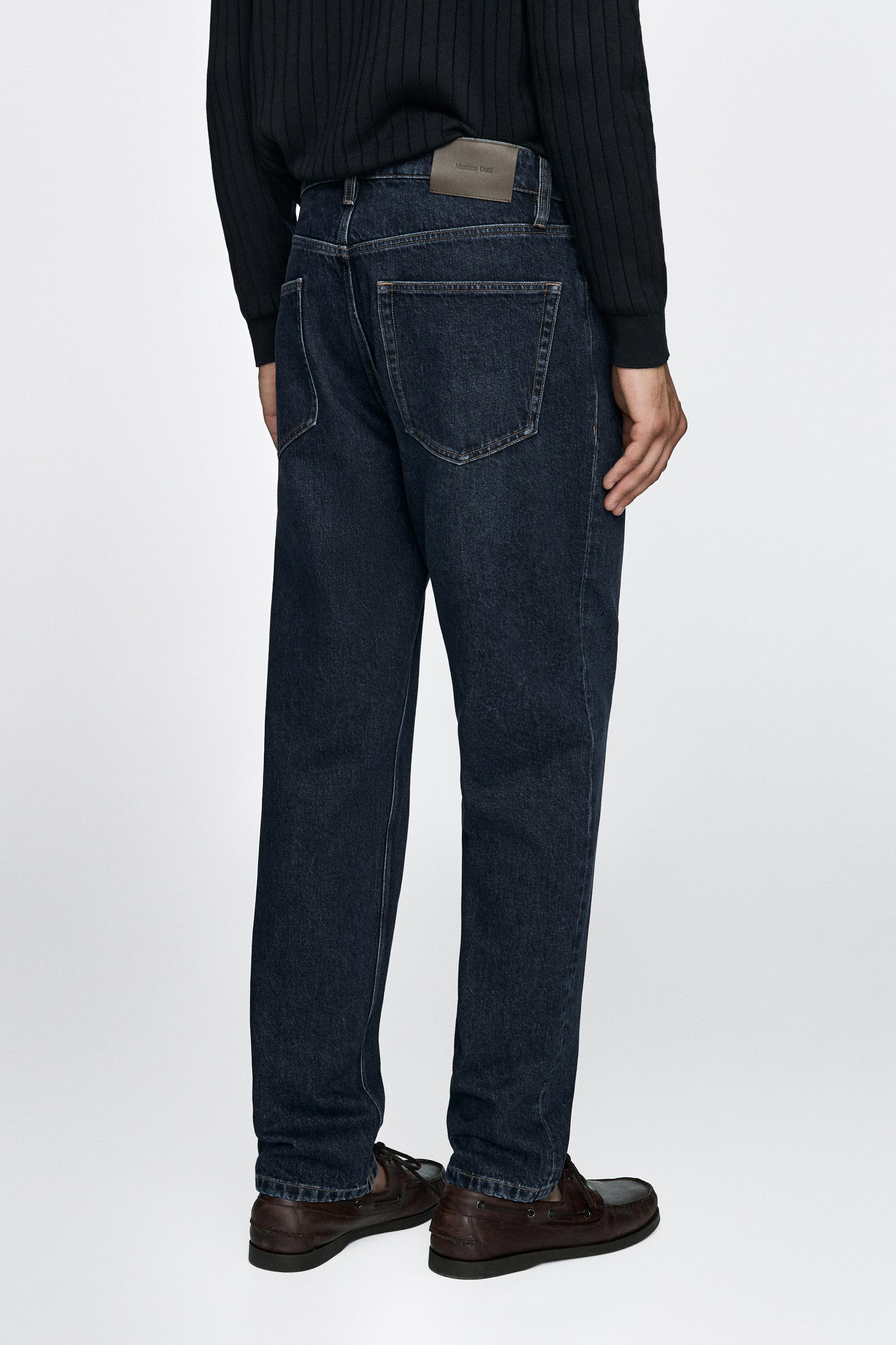 Tapered fit jeans — Dark Blue