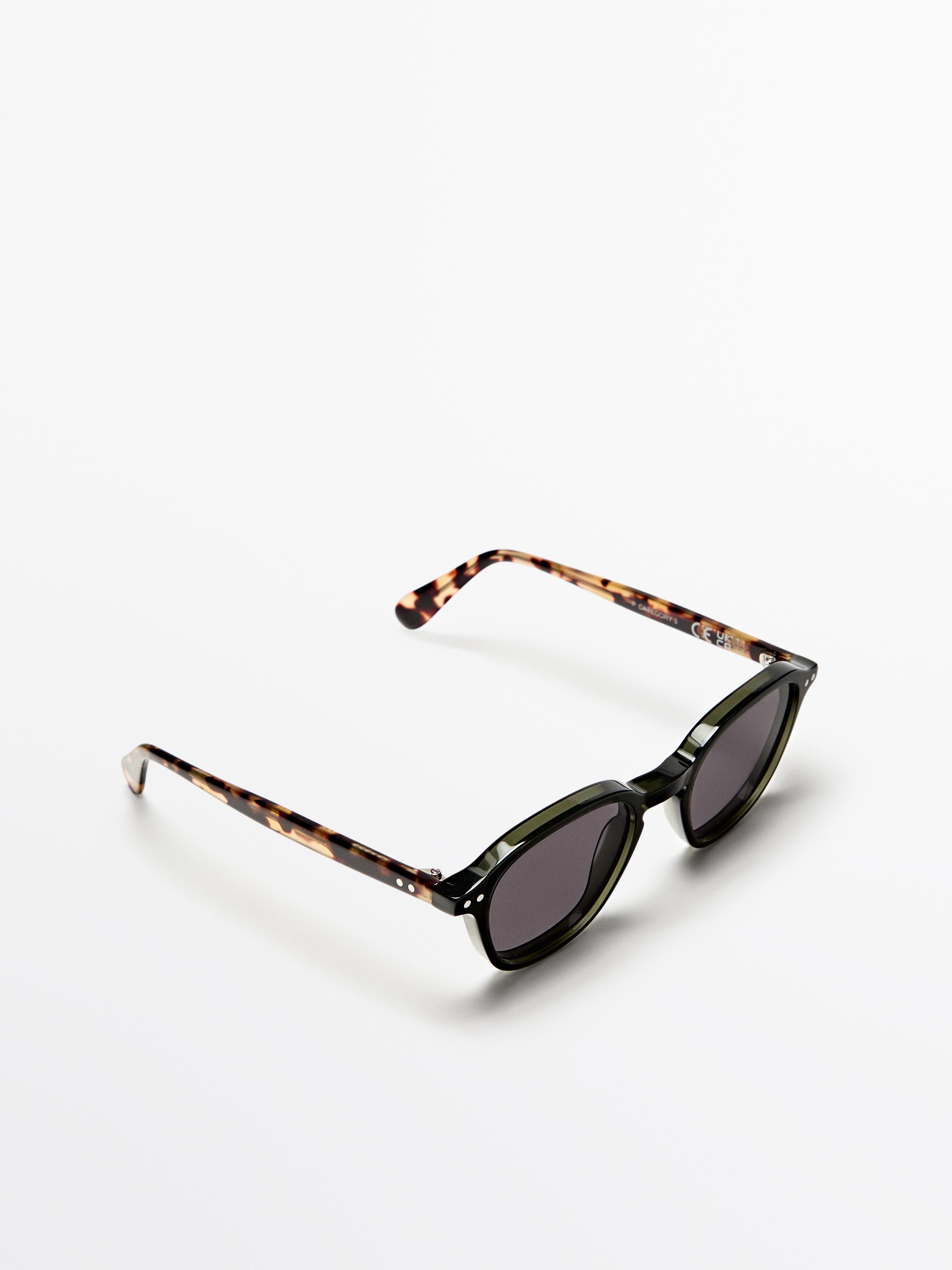 Round sunglasses — GREEN