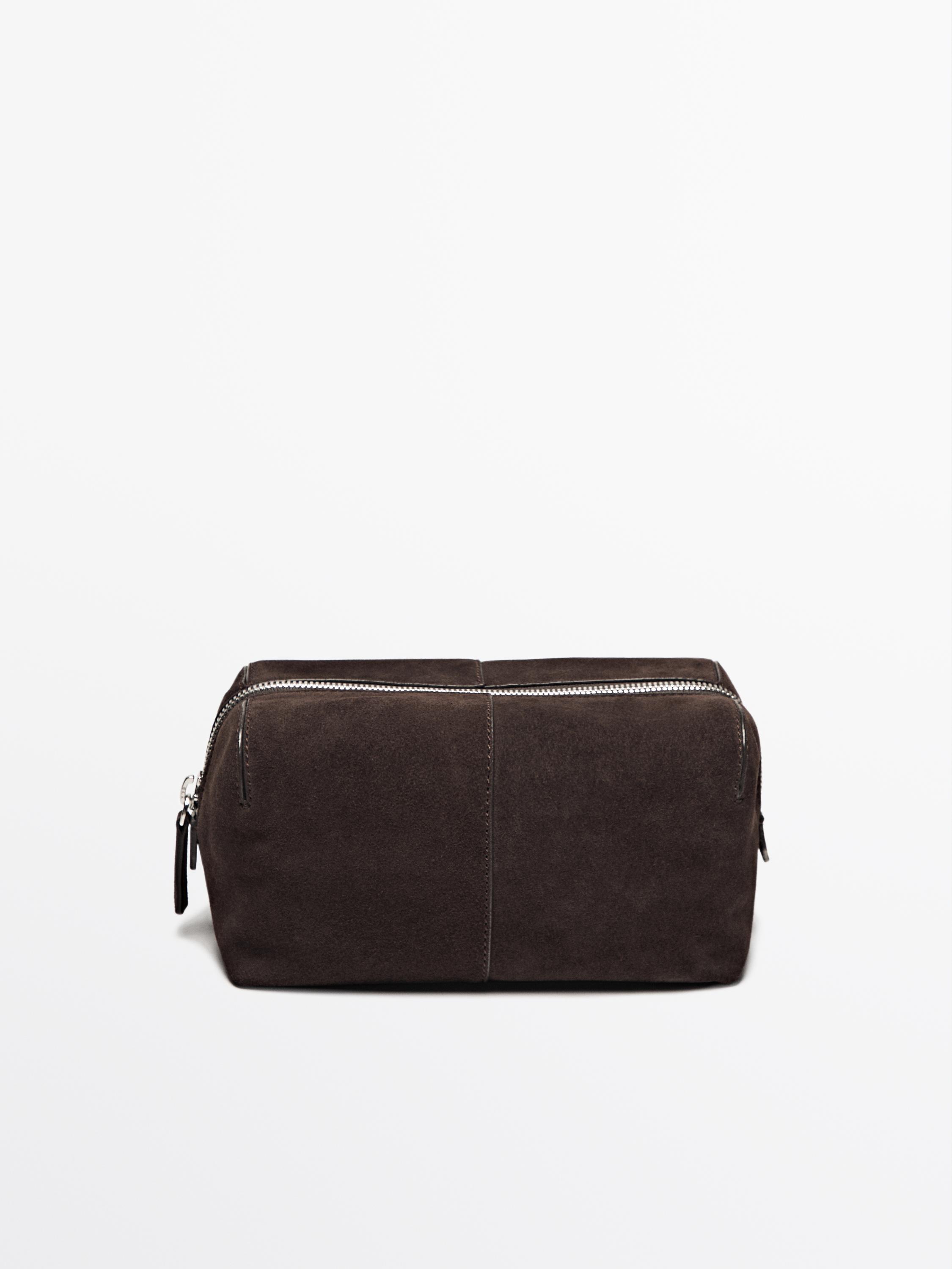 Nappa leather toiletry bag