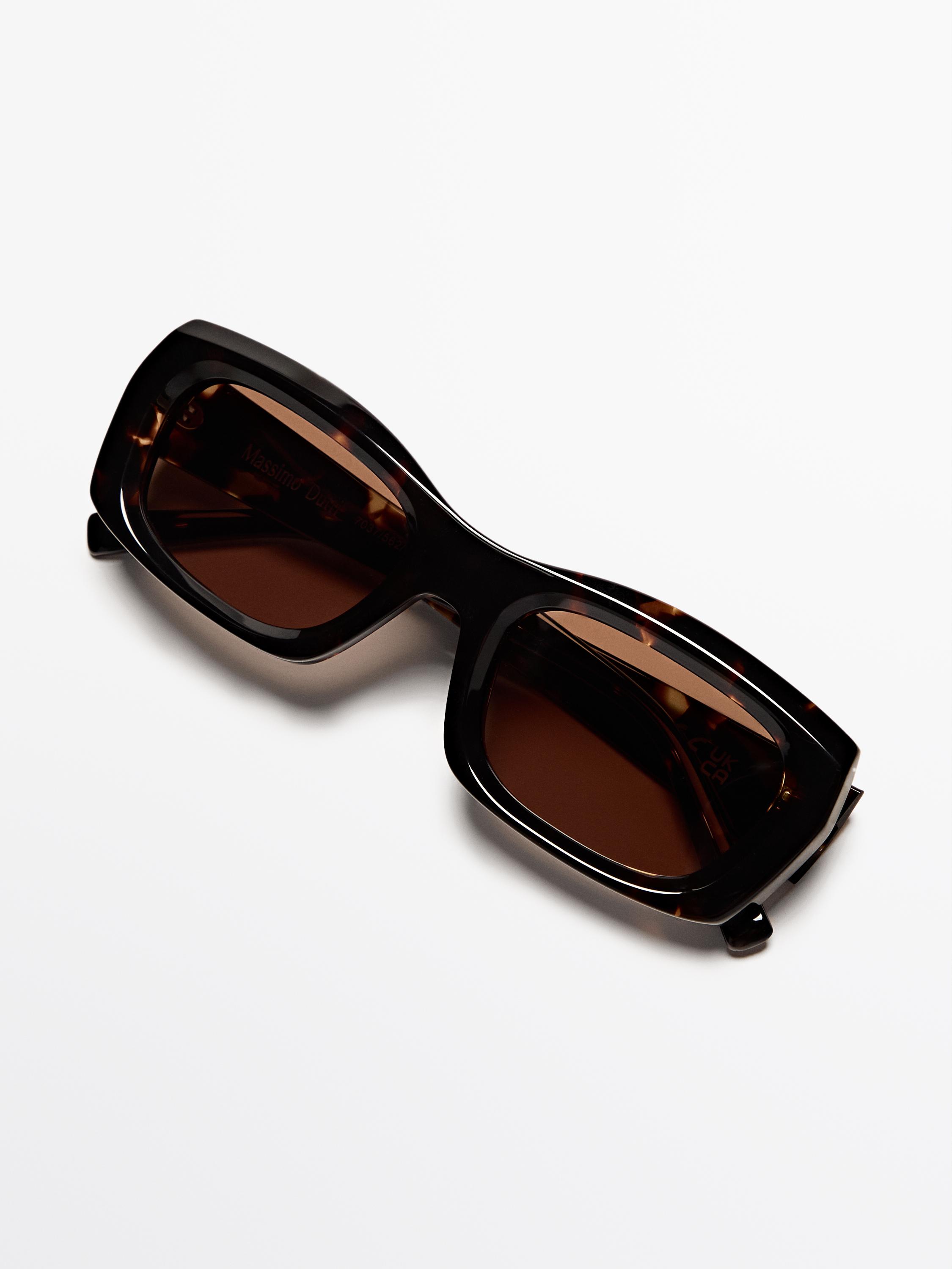 Rectangular sunglasses