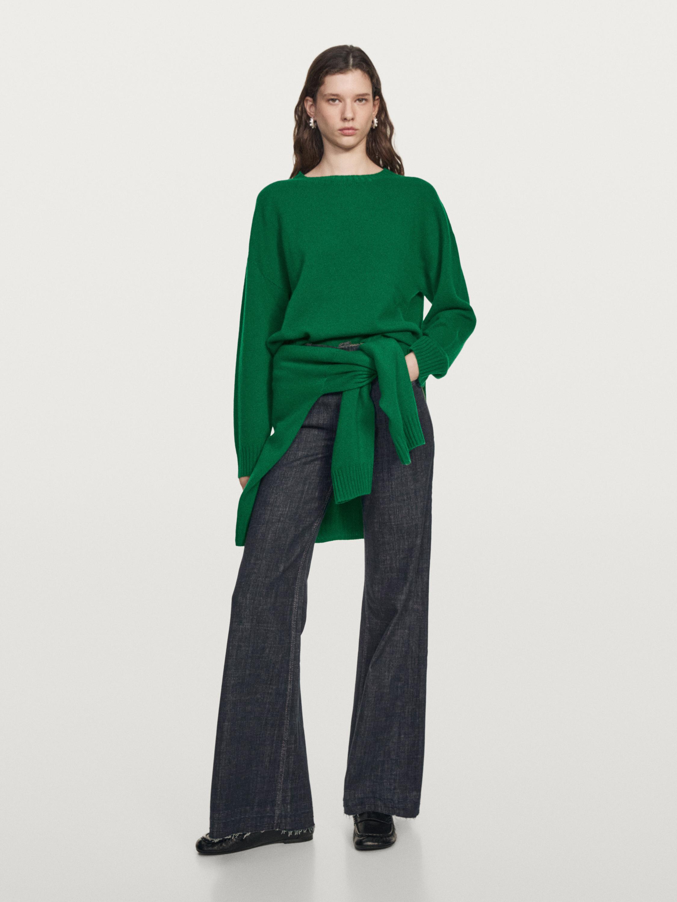 Jean flare taille haute