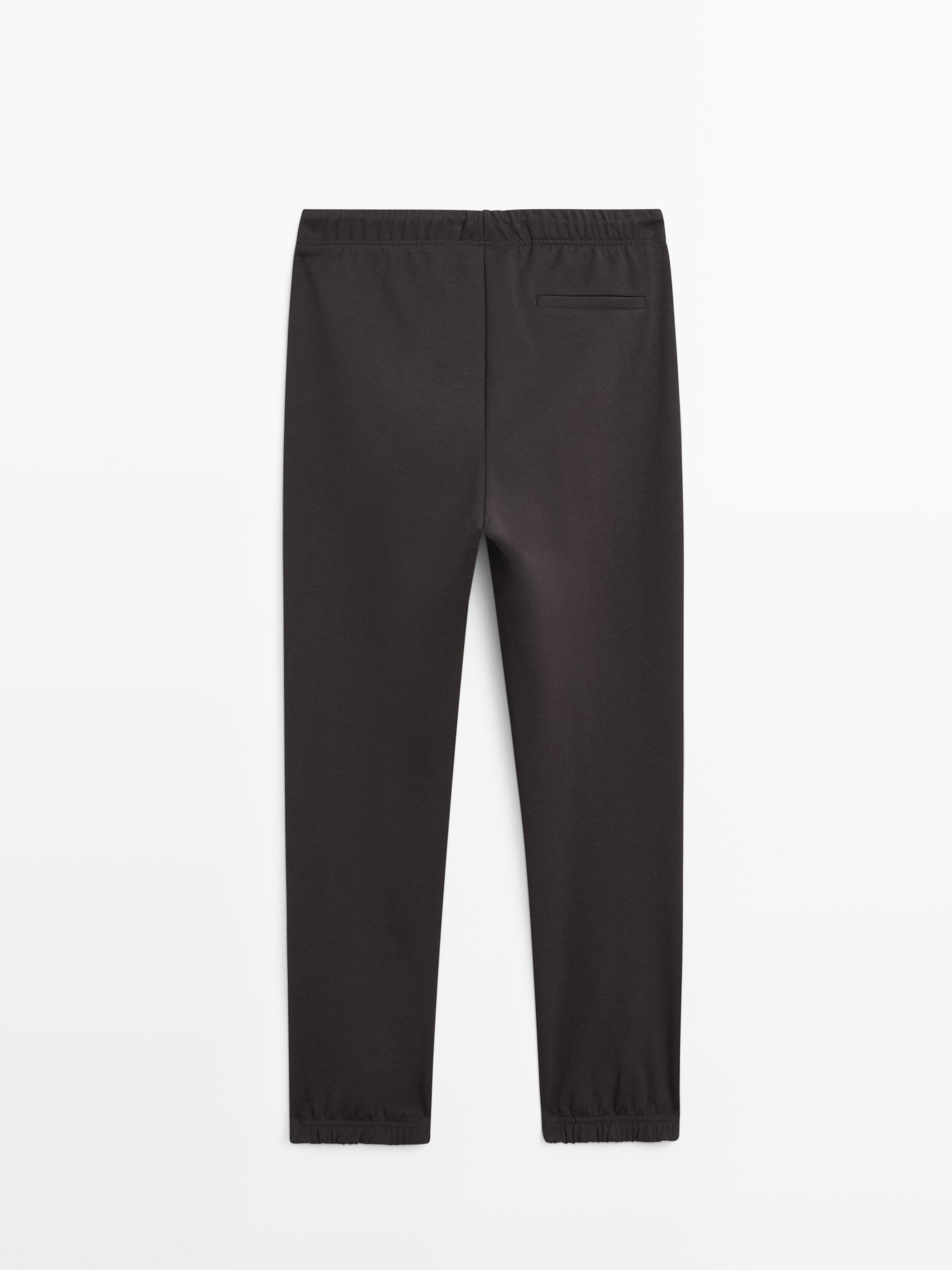 Pantalon de jogging en coton mélangé