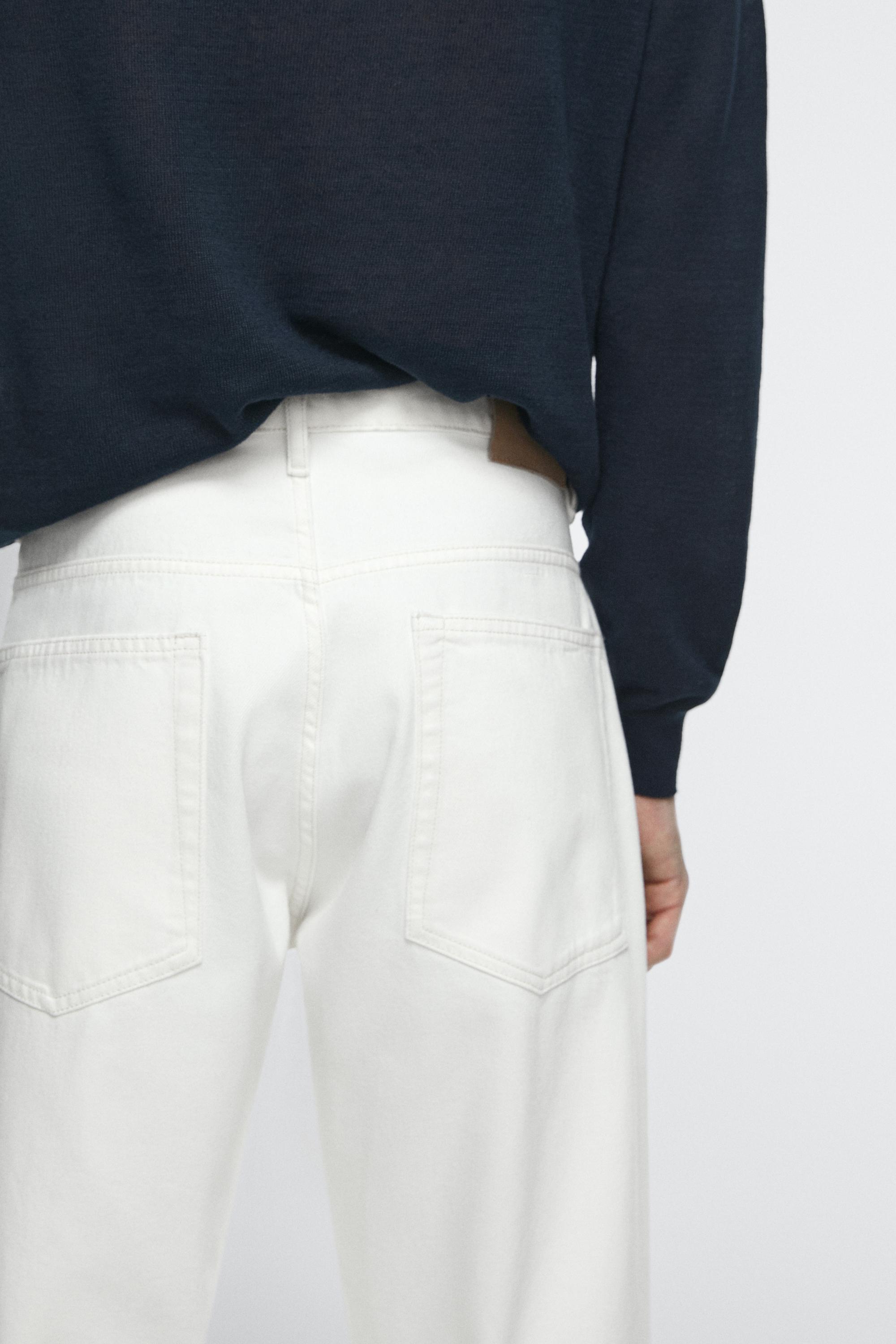 Relaxed-fit jeans — WHITE