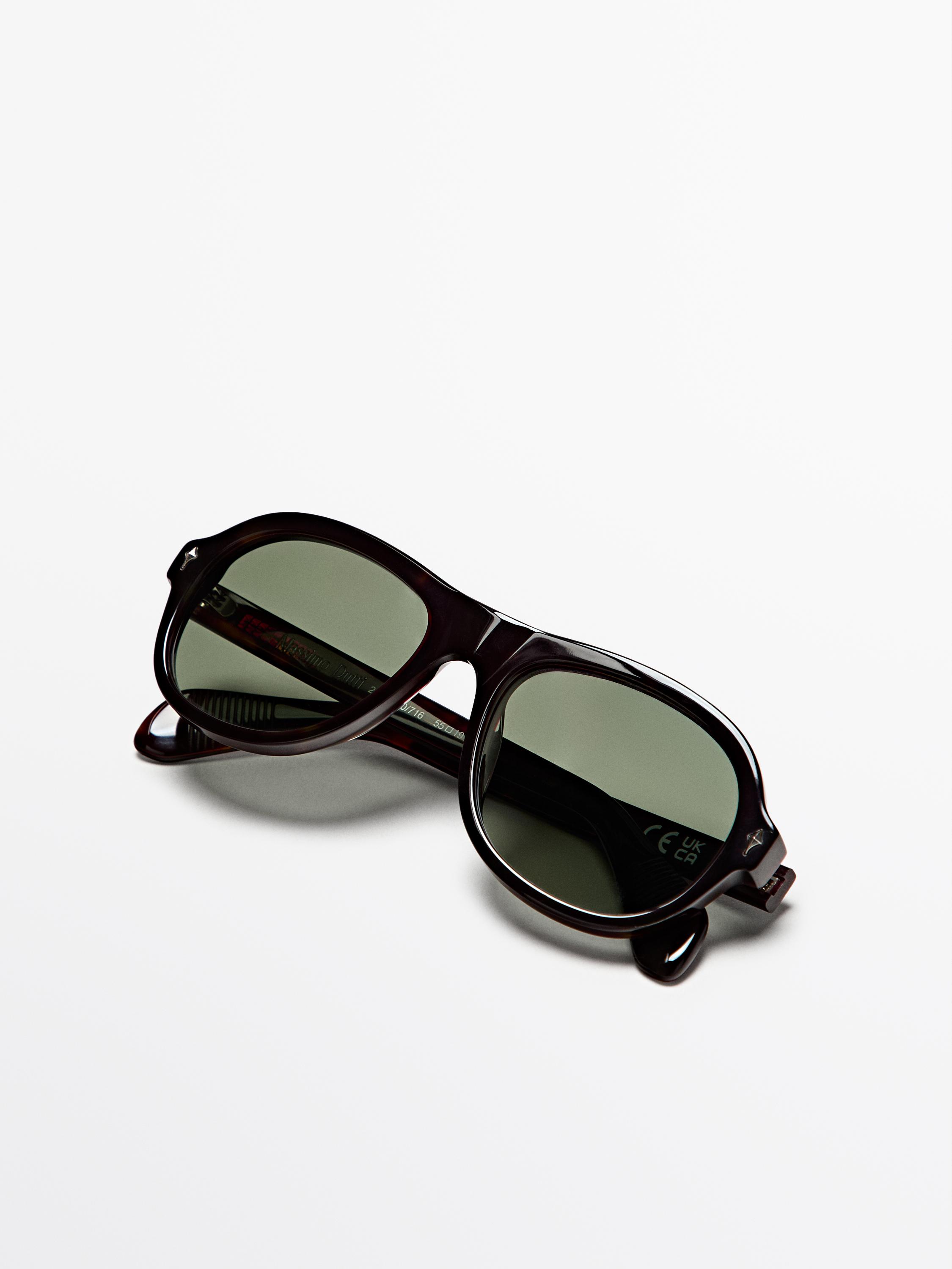 Aviator sunglasses — BROWN