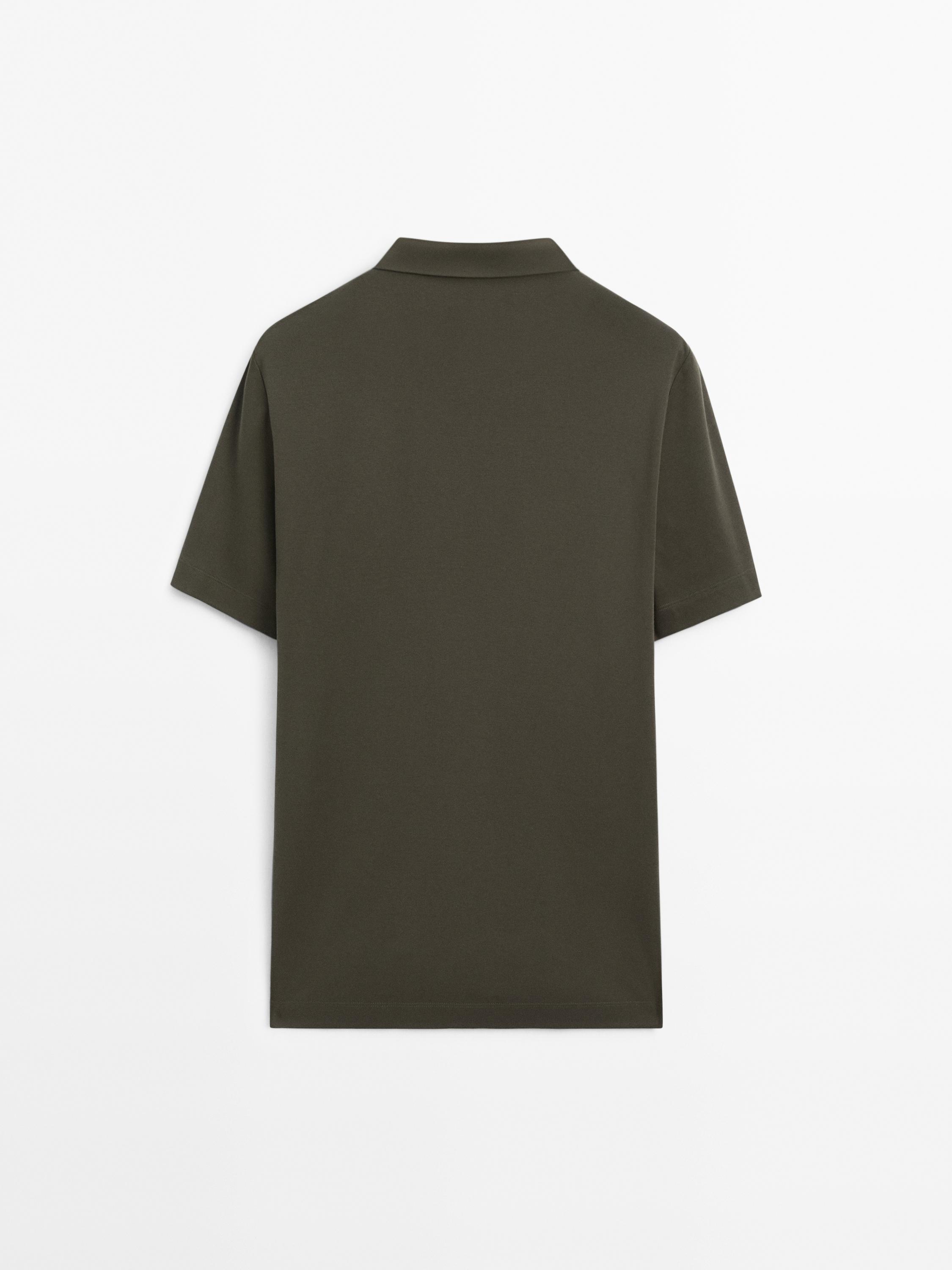 100% cotton short sleeve polo shirt