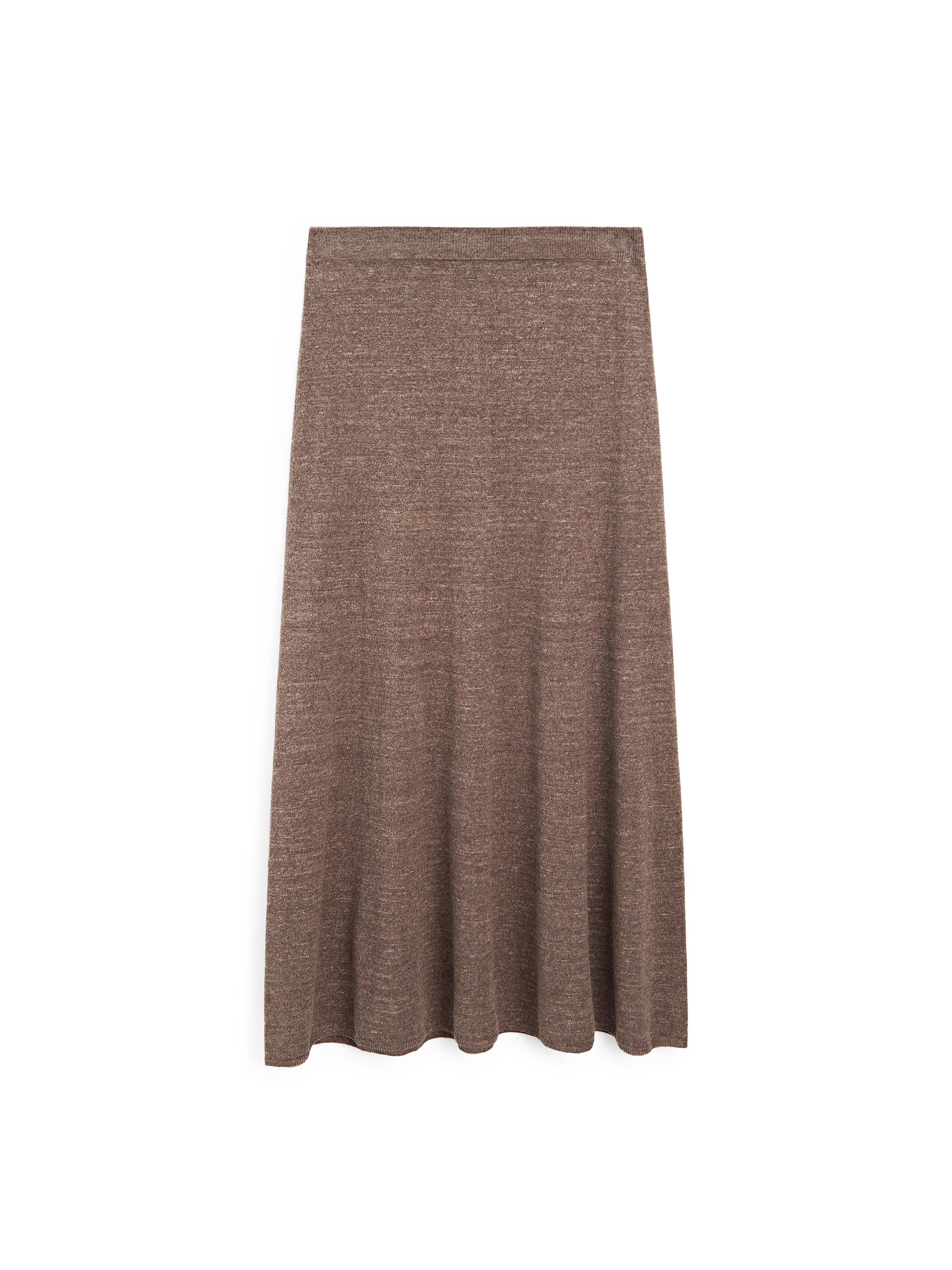 ★ Massimo Dutti★ Long linen blend knit skirt 05235686700 05235686700-o9.jpg?ts=