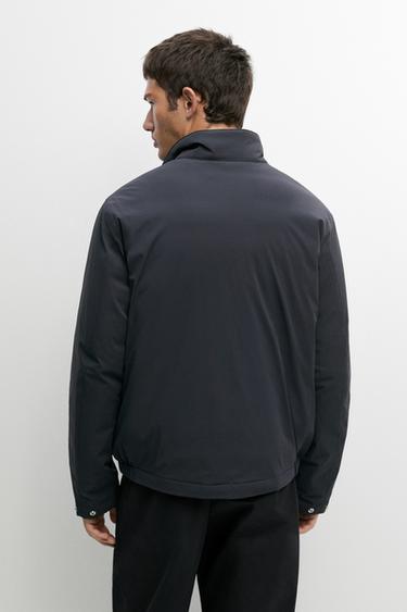 Lightweight quilted down bomber jacket — Light Blue 5
