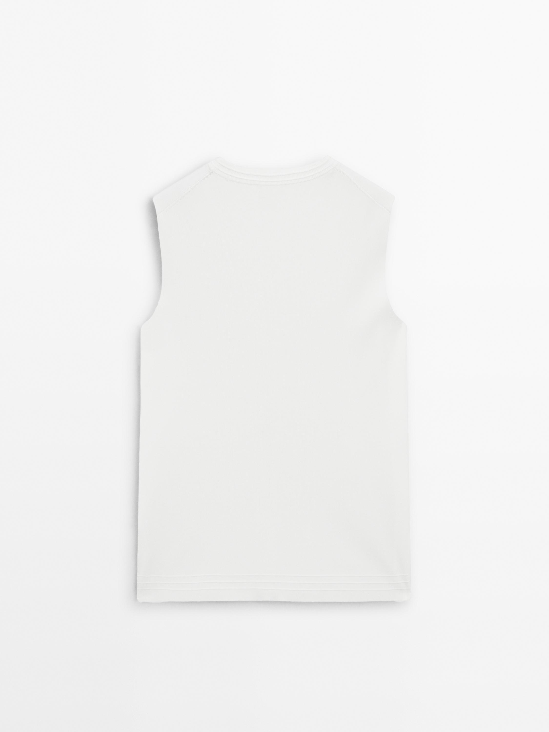 Knit top with side buttons