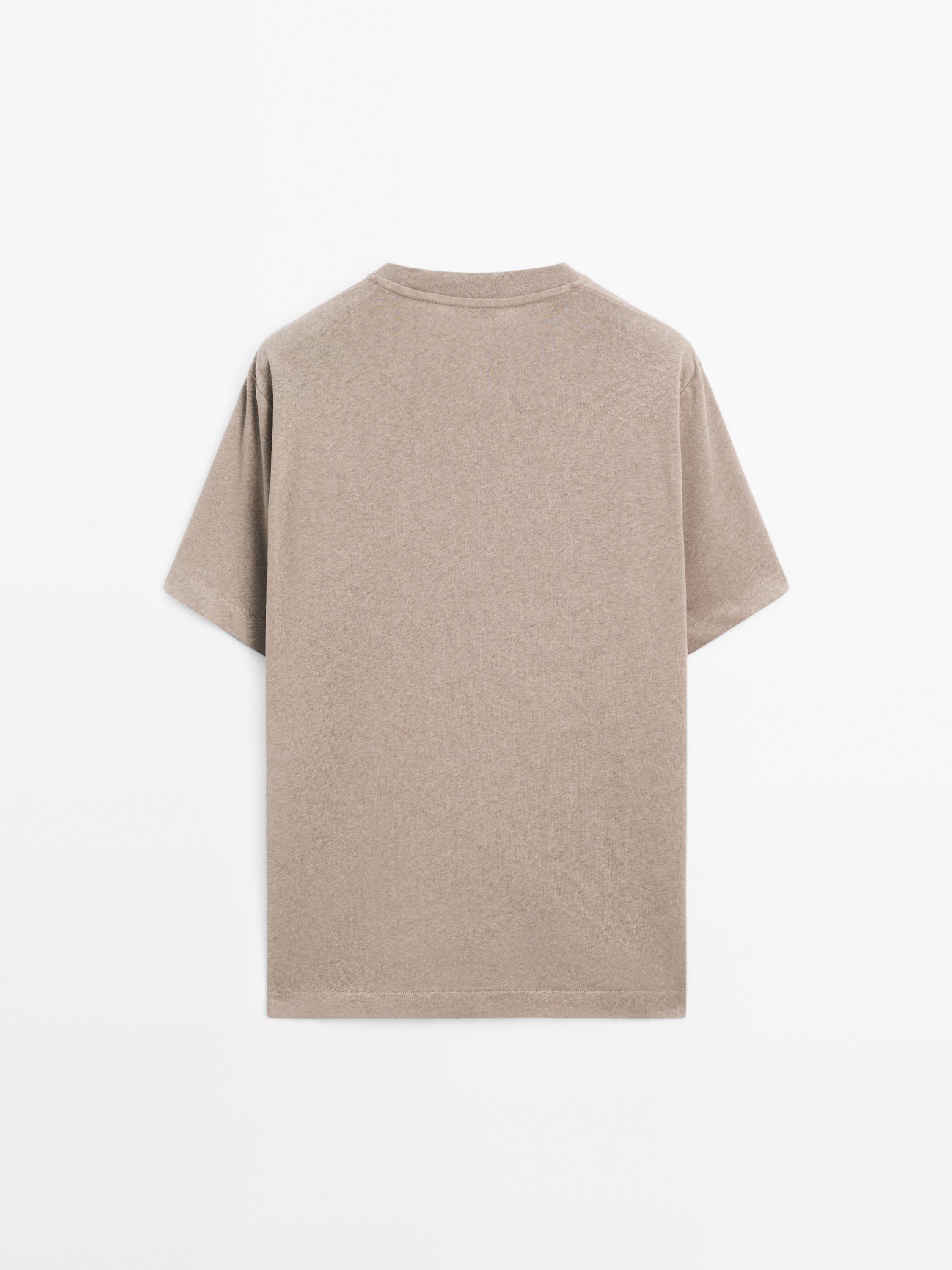 ★Massimo Dutti★ Short sleeve linen cotton blend t-shirt 01412242523-o6.jpg?ts=