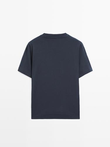 Short sleeve interlock T-shirt — NAVY BLUE 6