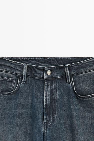 Enzymatic slim fit jeans — BLUE 4