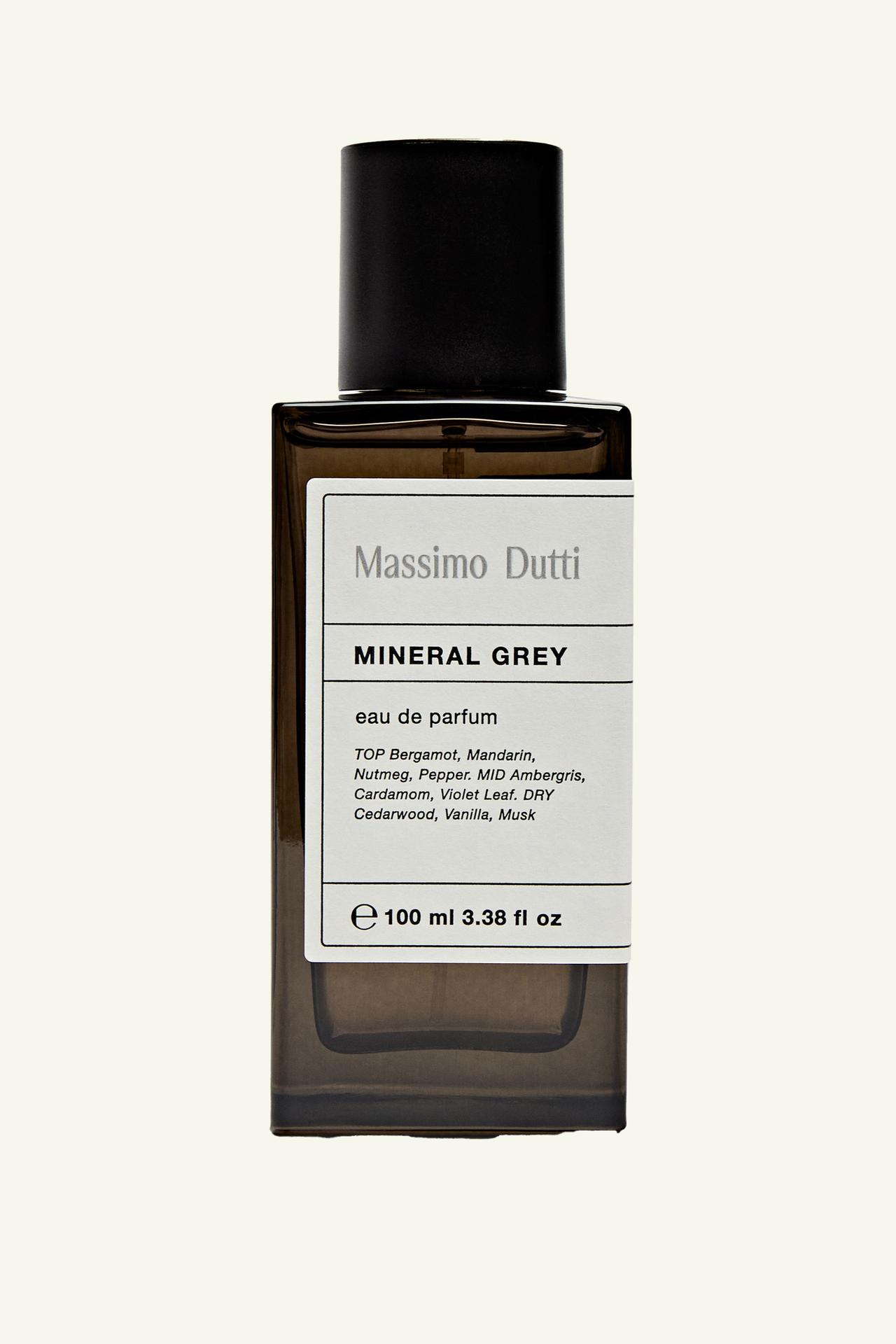 (100 Ml) Mineral Grey Eau De Parfum - Marron Taupe - 01 - Massimo Dutti - Femme