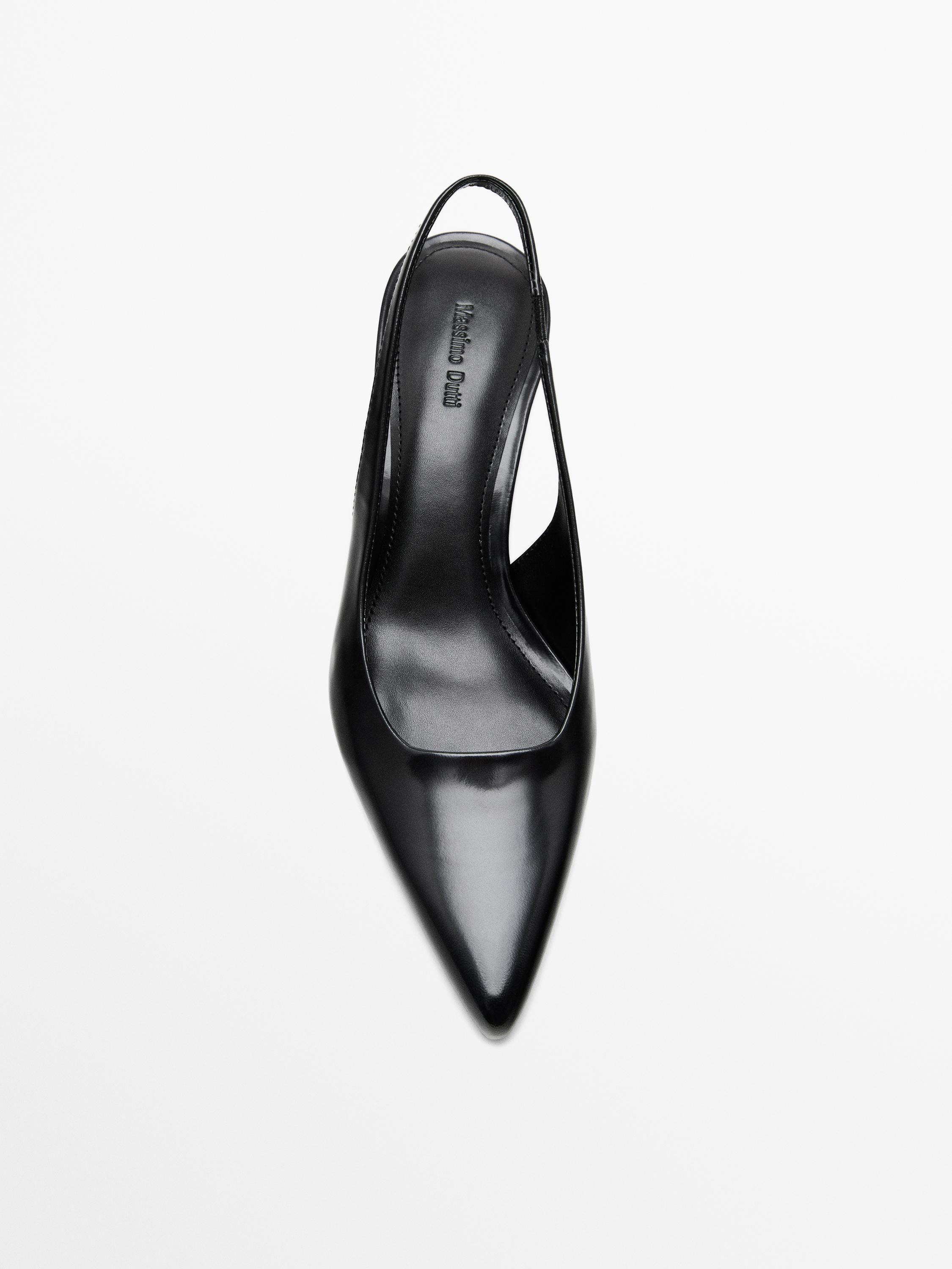 Usnjeni natikači s peto