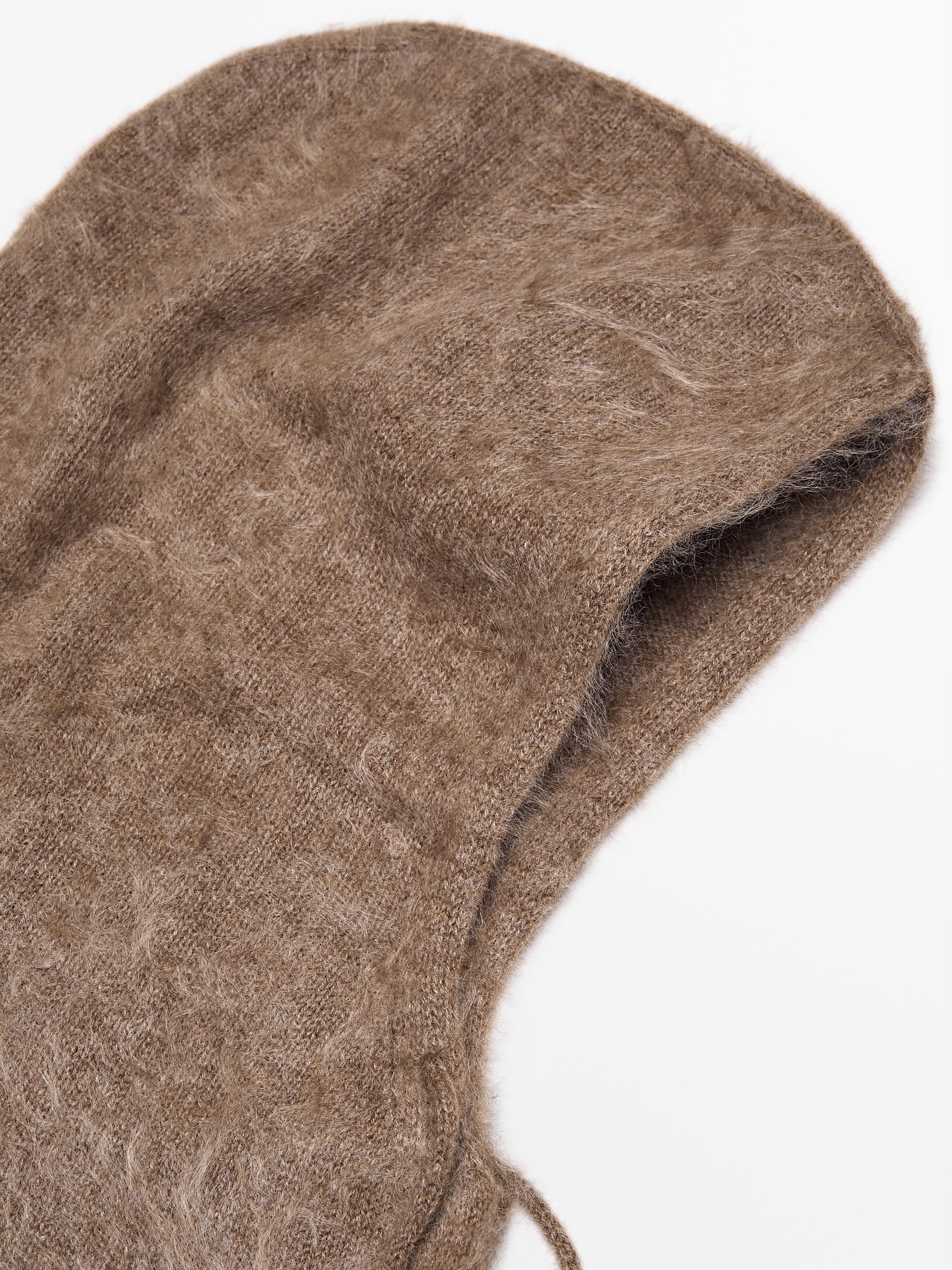 100% cashmere balaclava