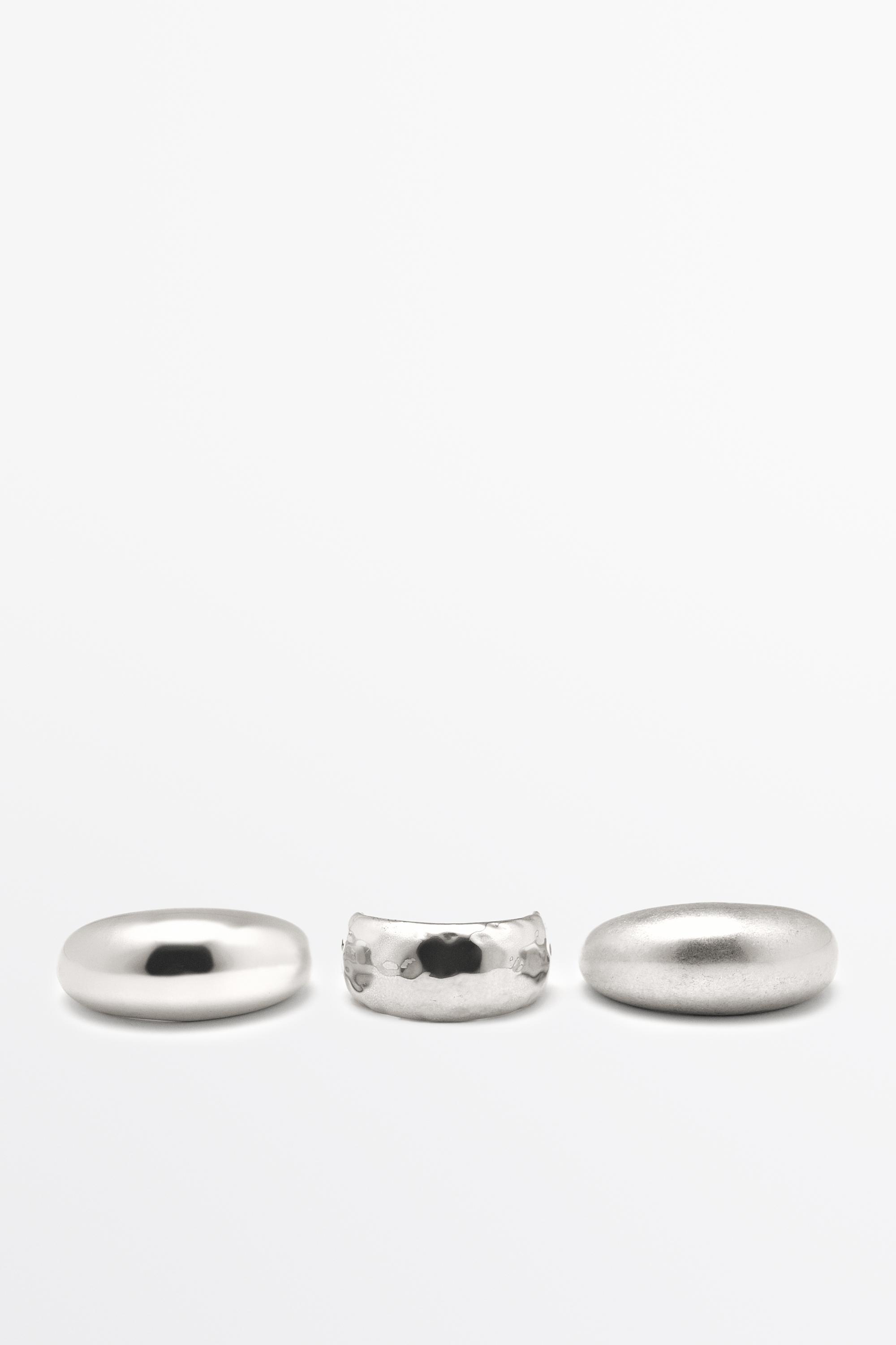 Set of hair clips - STUDIO — SILVER