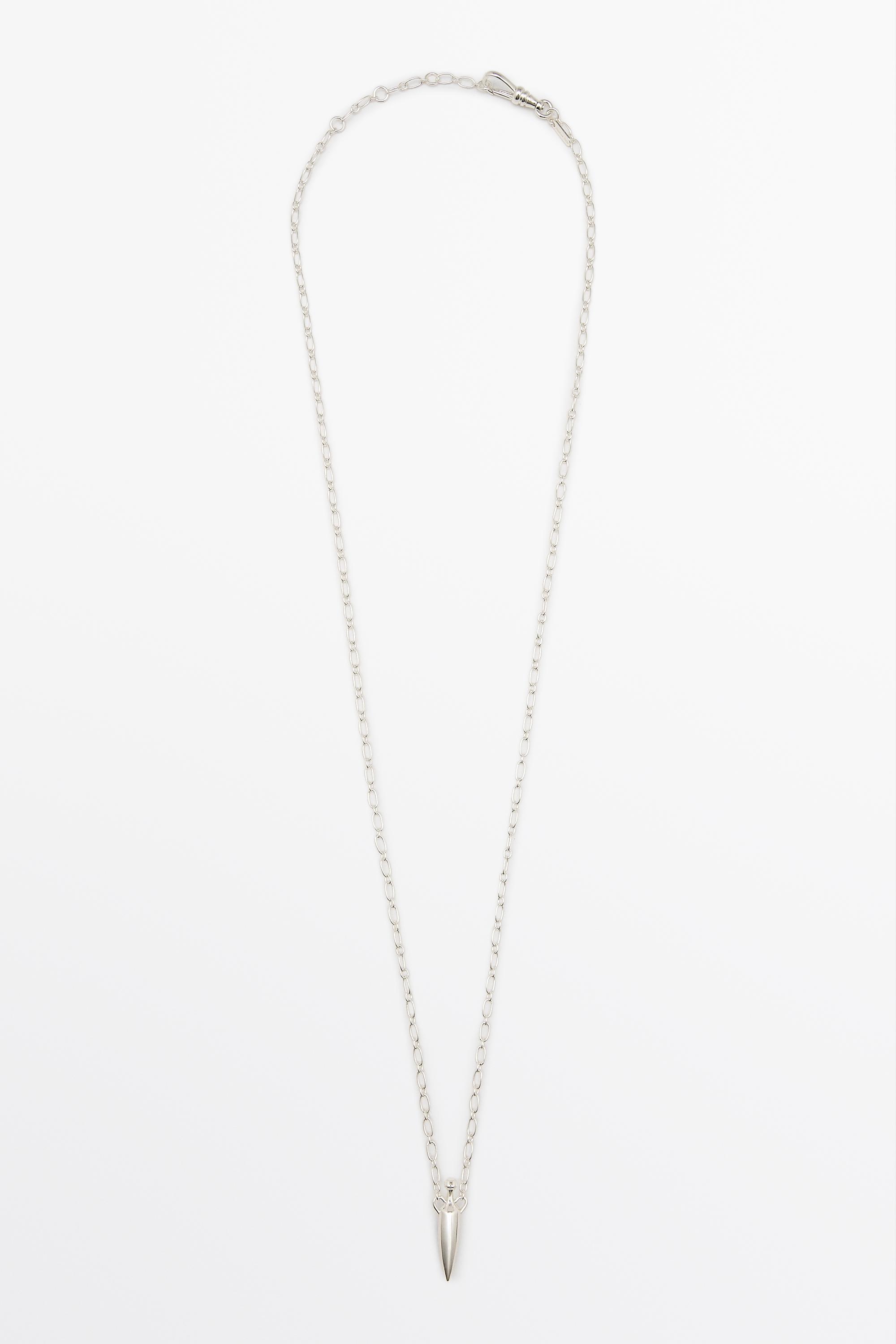 Amphora pendant necklace — SILVER