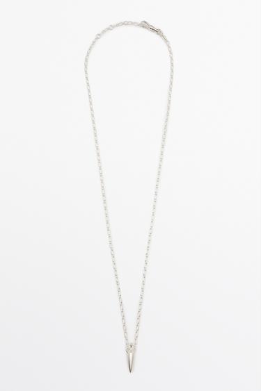 Amphora pendant necklace — SILVER 1