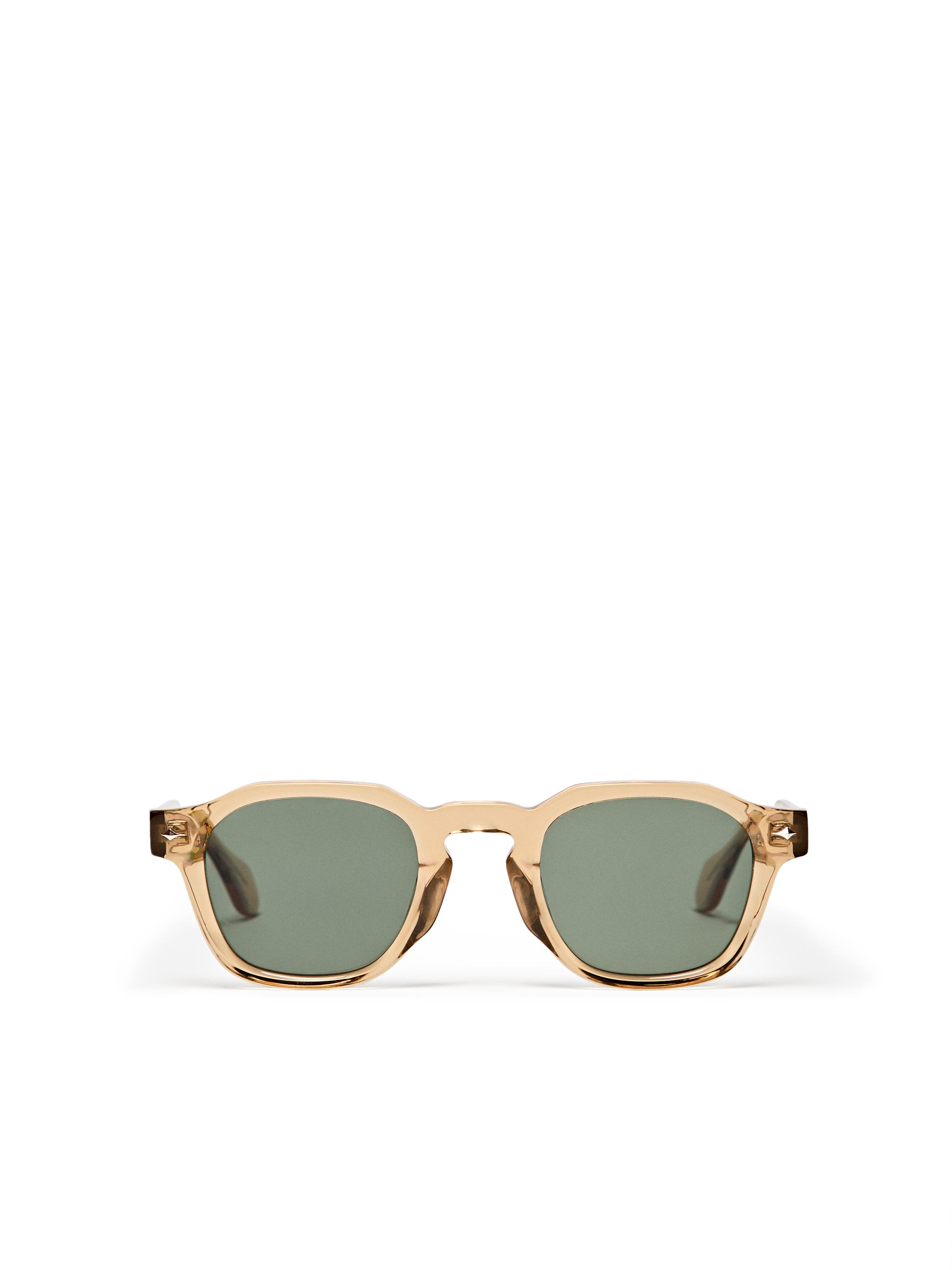 Geometric sunglasses — Mustard