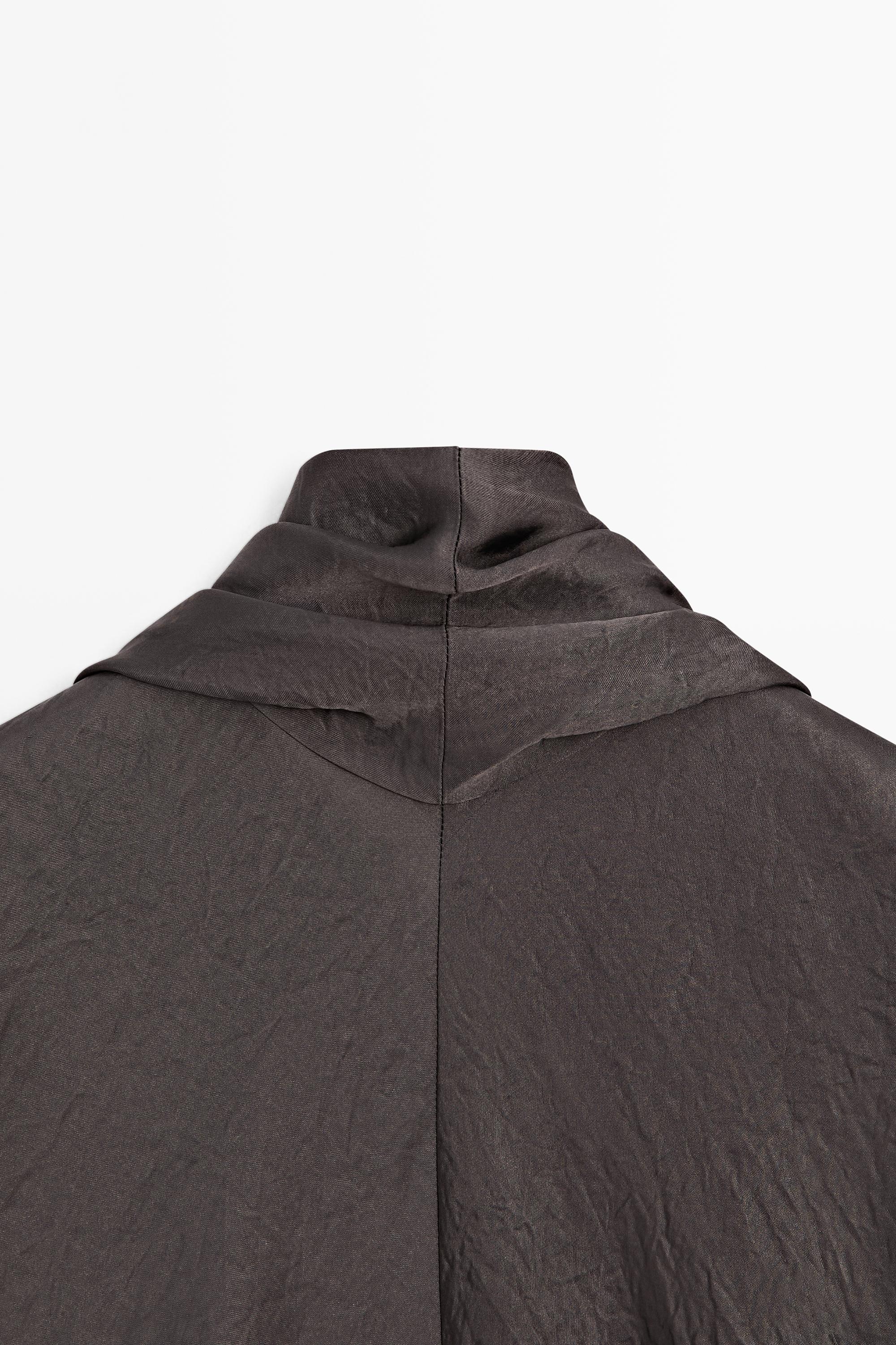 Long flowing dress with tie - STUDIO — MOLE BROWN