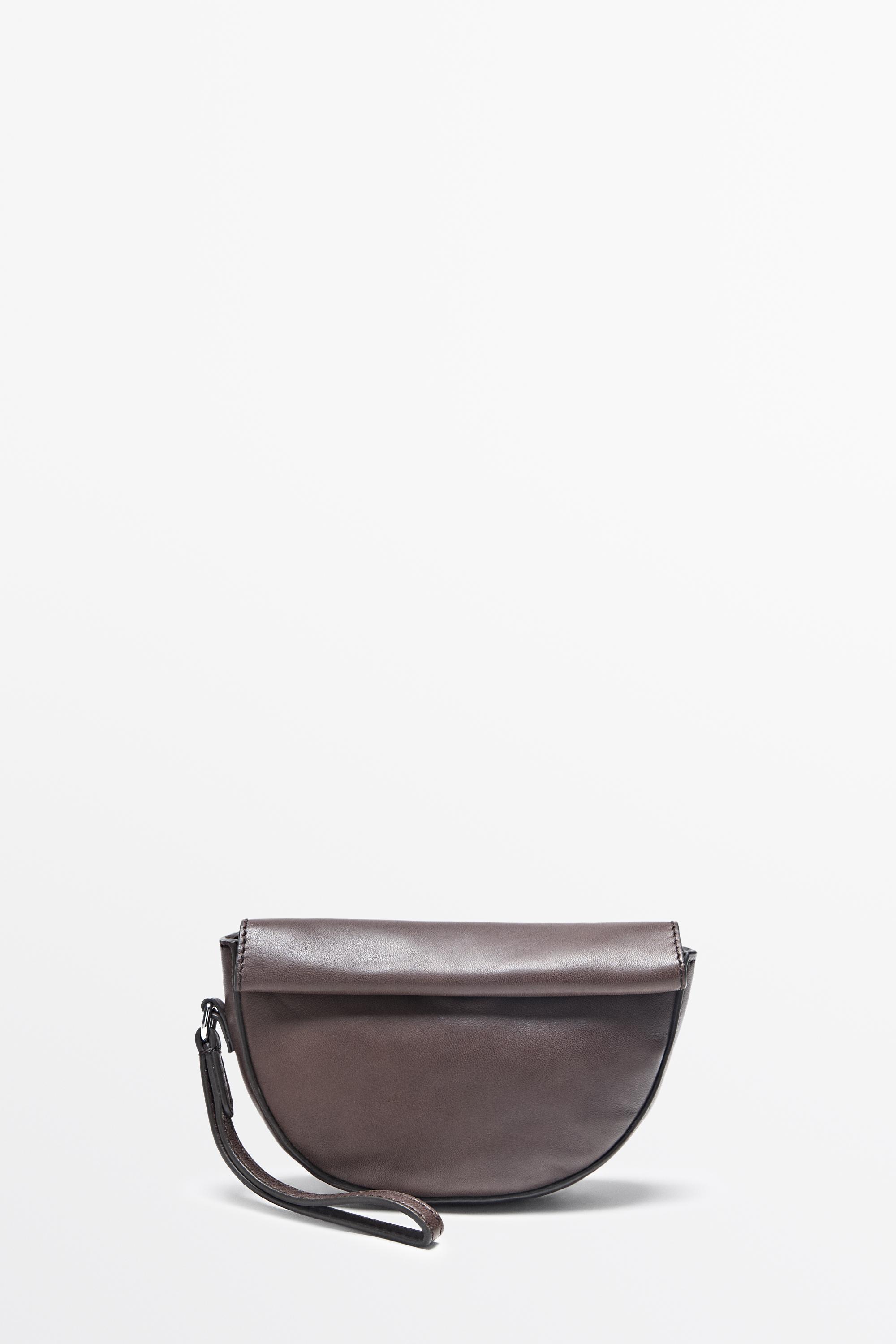 Bolso mini bandolera piel napa