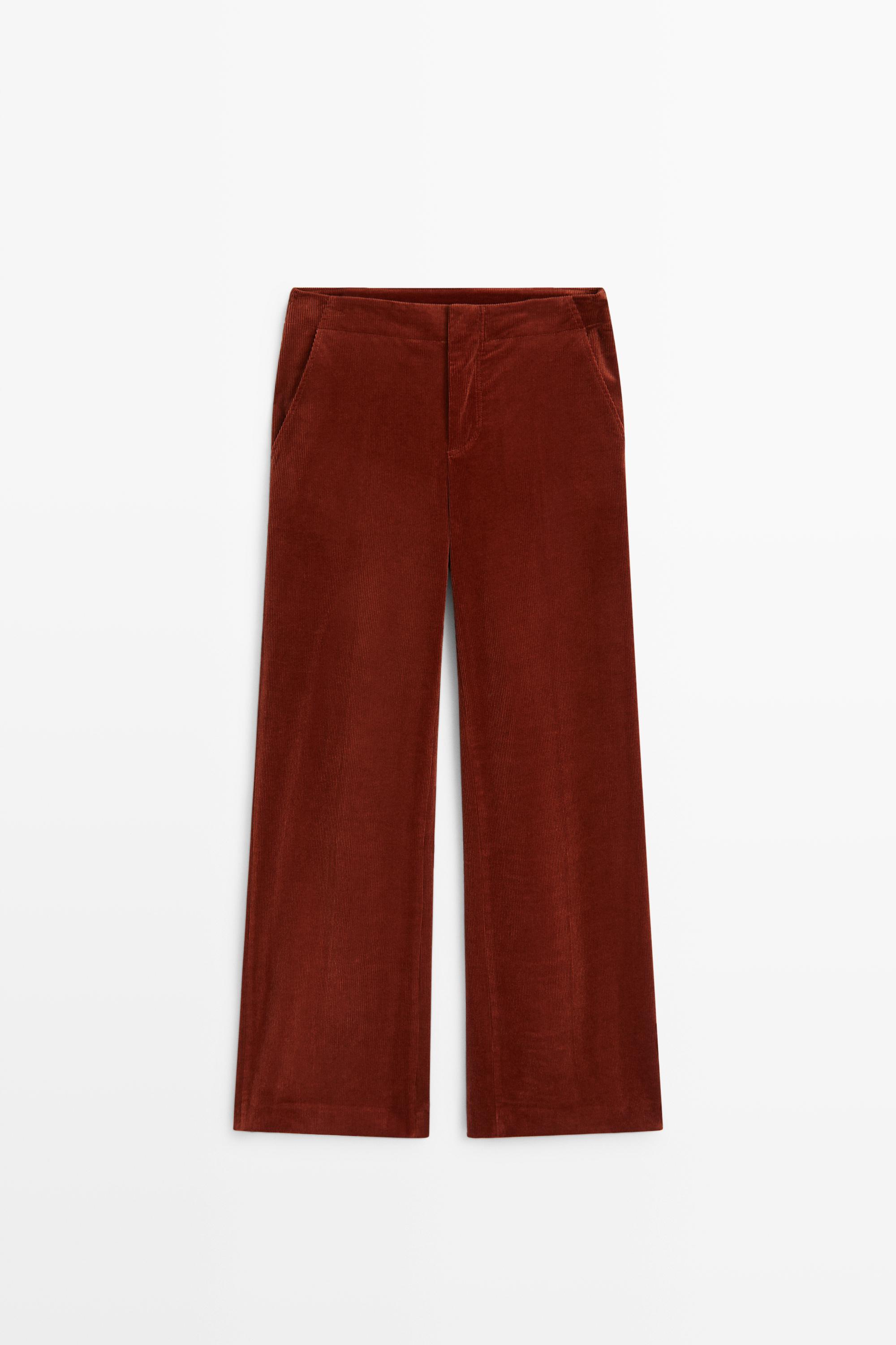 Corduroy palazzo pants