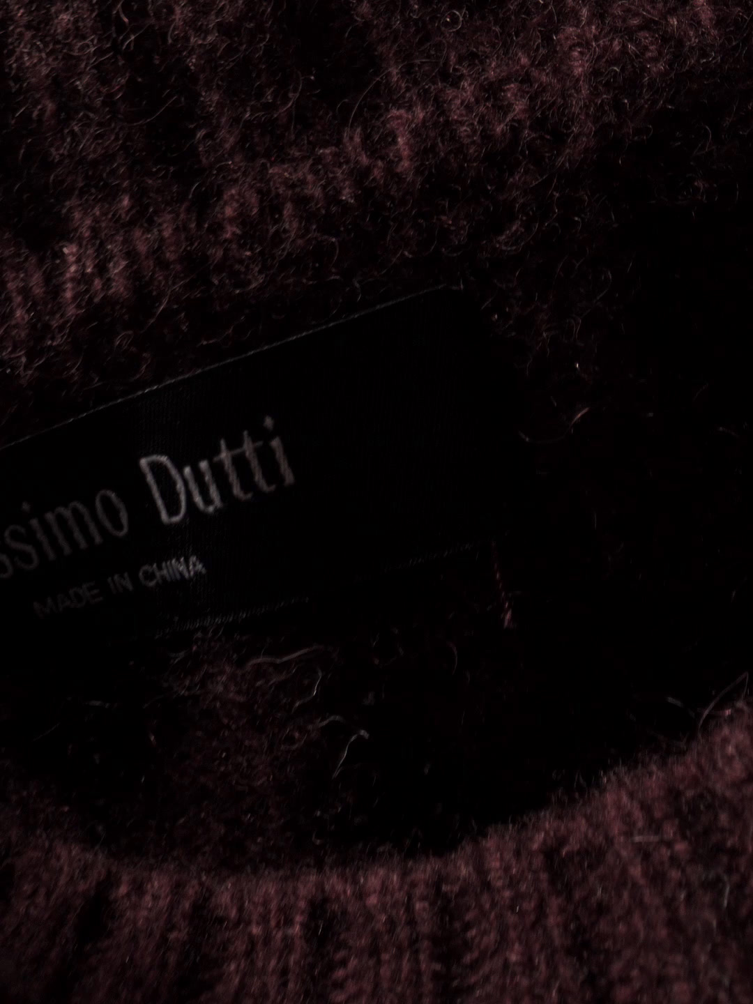 سويتر من الصوف المخلوط بحياكة مجدولة