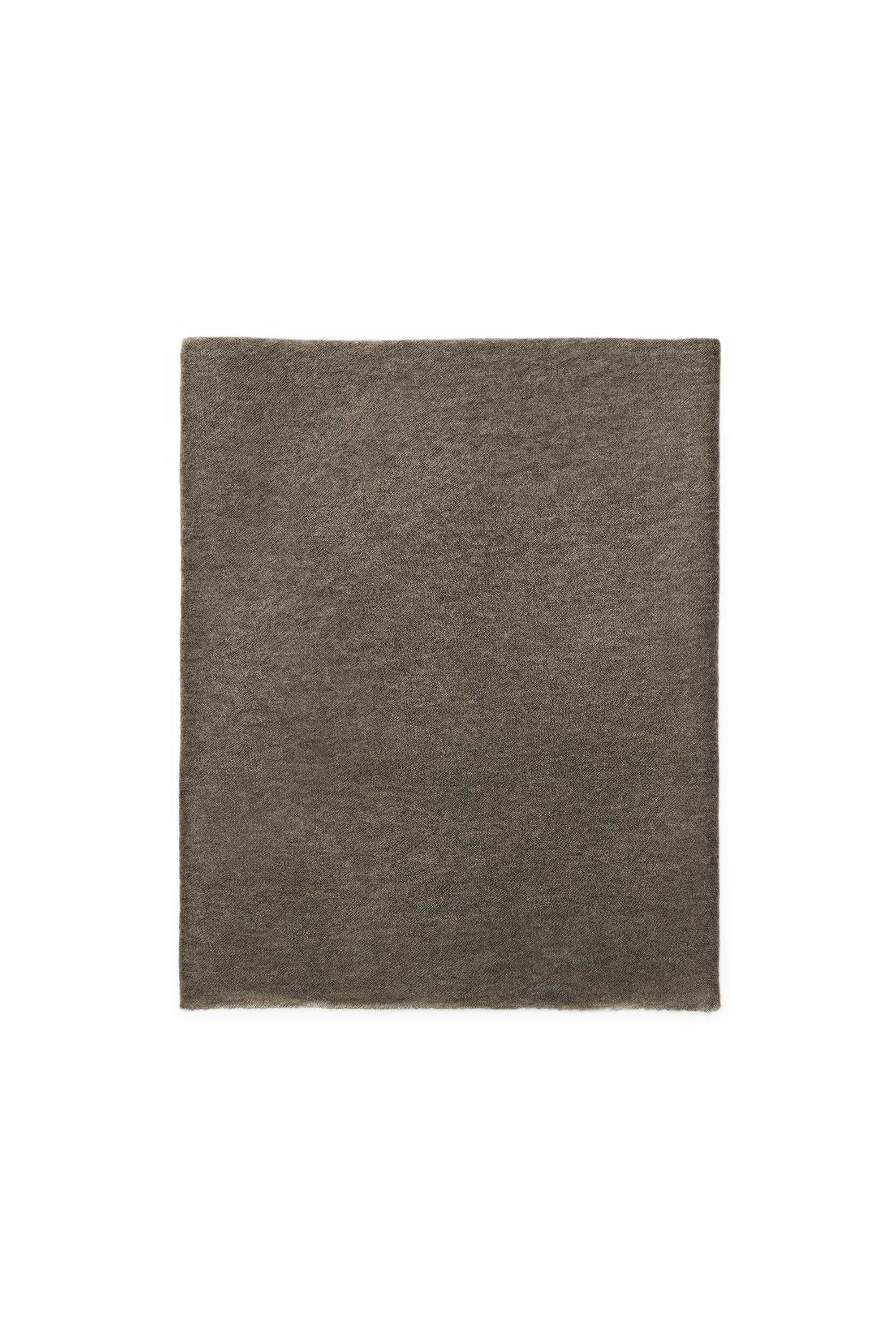 100% Cashmere scarf — MOLE BROWN