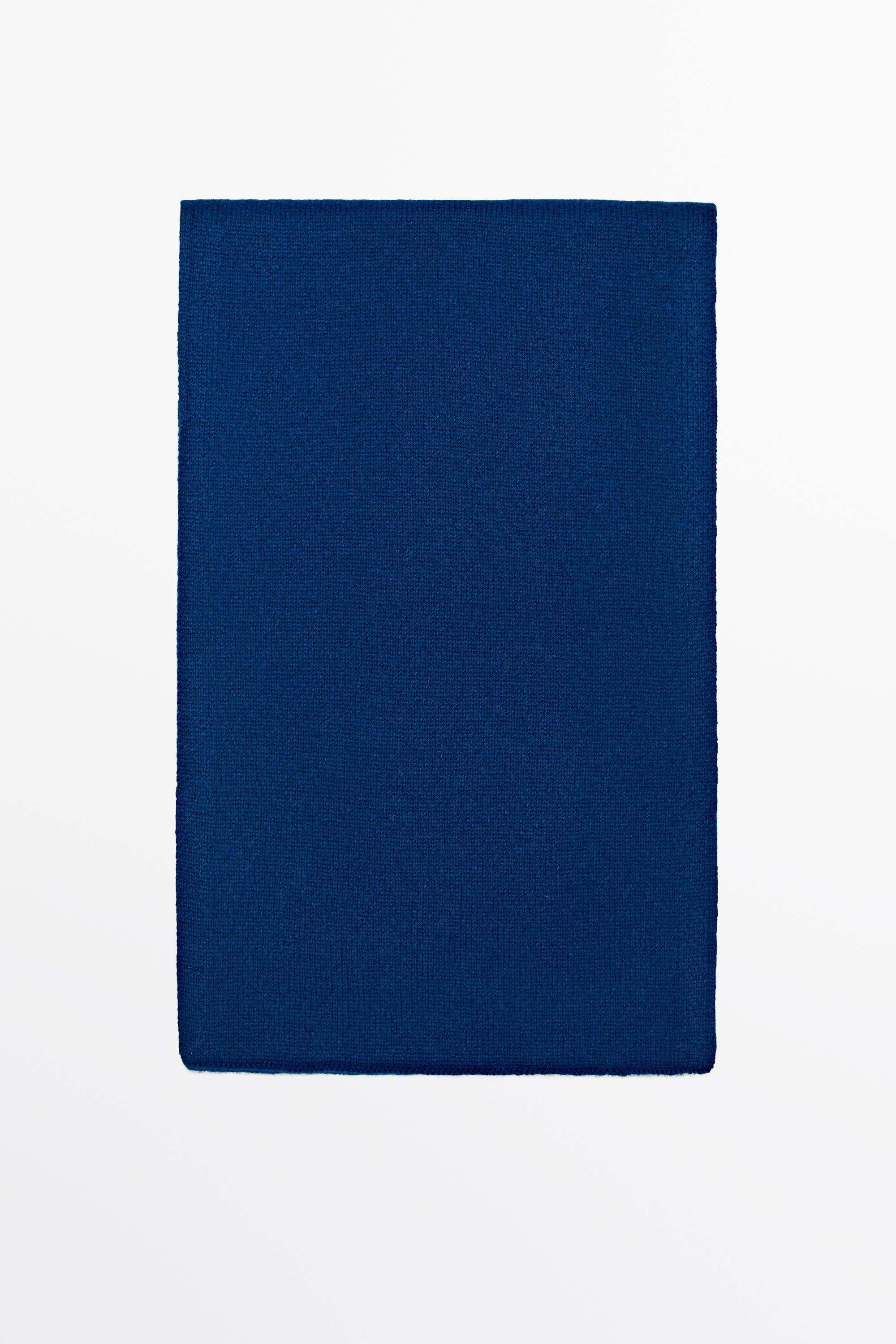100% cashmere scarf — INK BLUE