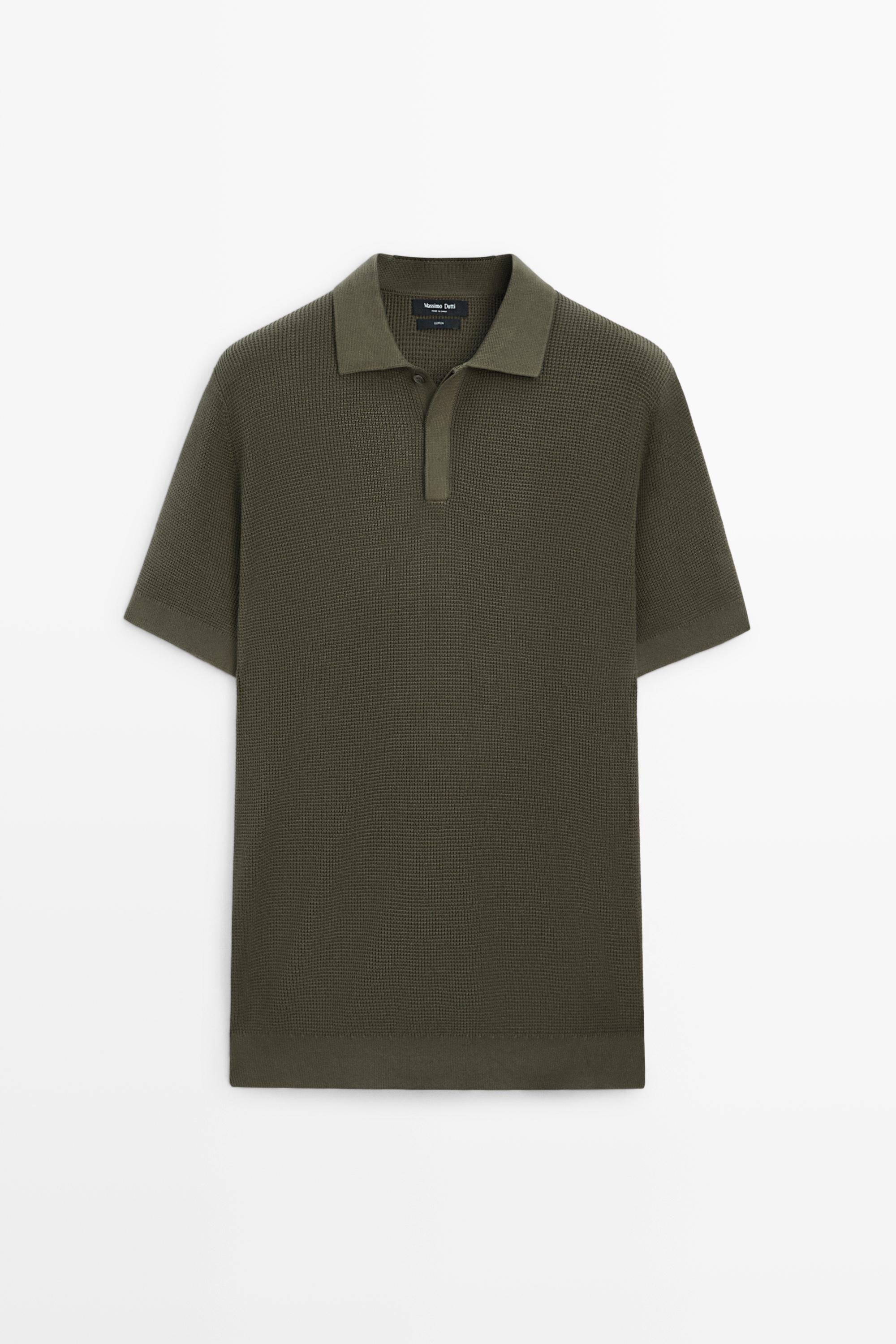 100% cotton short sleeve polo shirt