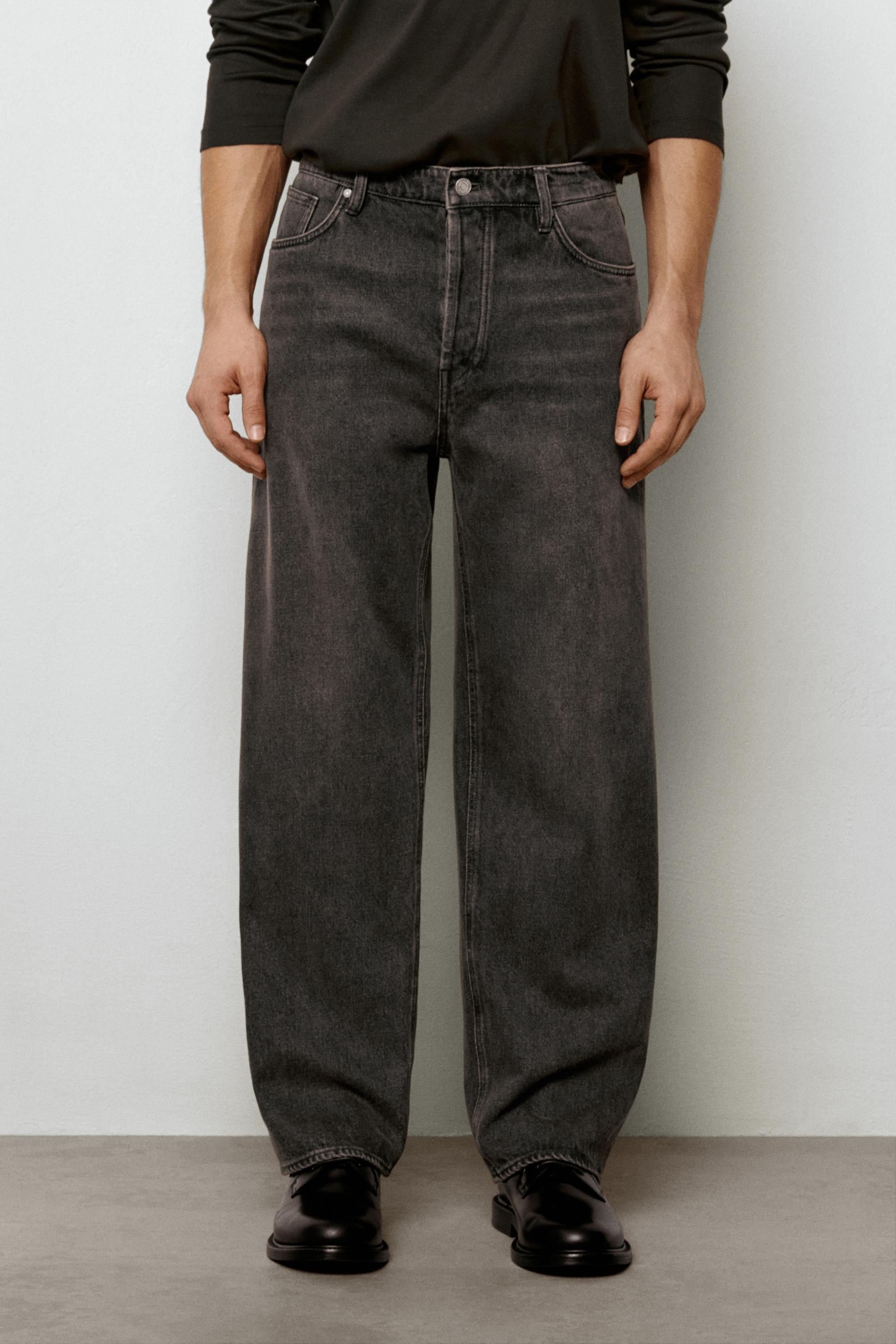 Jeans mit weitem Bein
