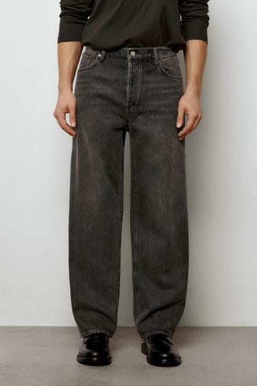 Wide-leg jeans — DARK GREY 3