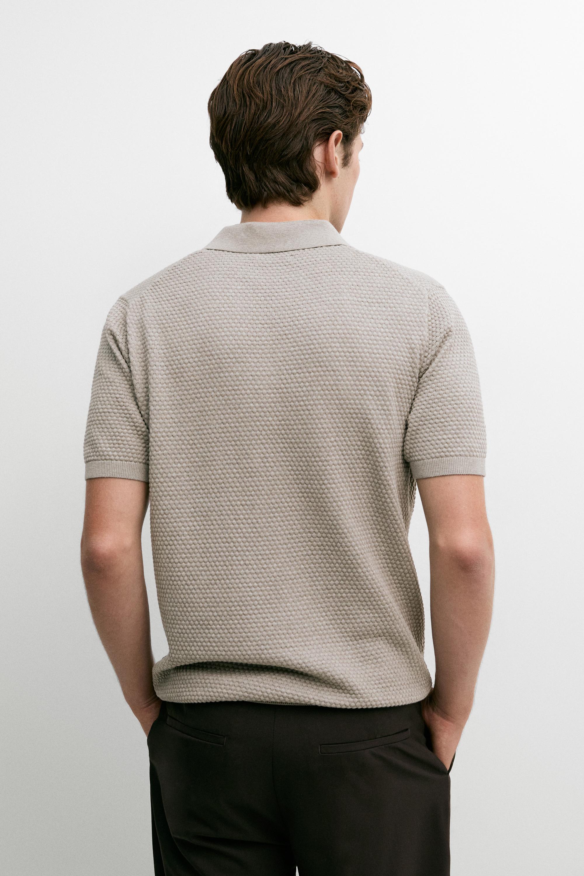 100% Cotton Short Sleeve Knit Polo — 0-847