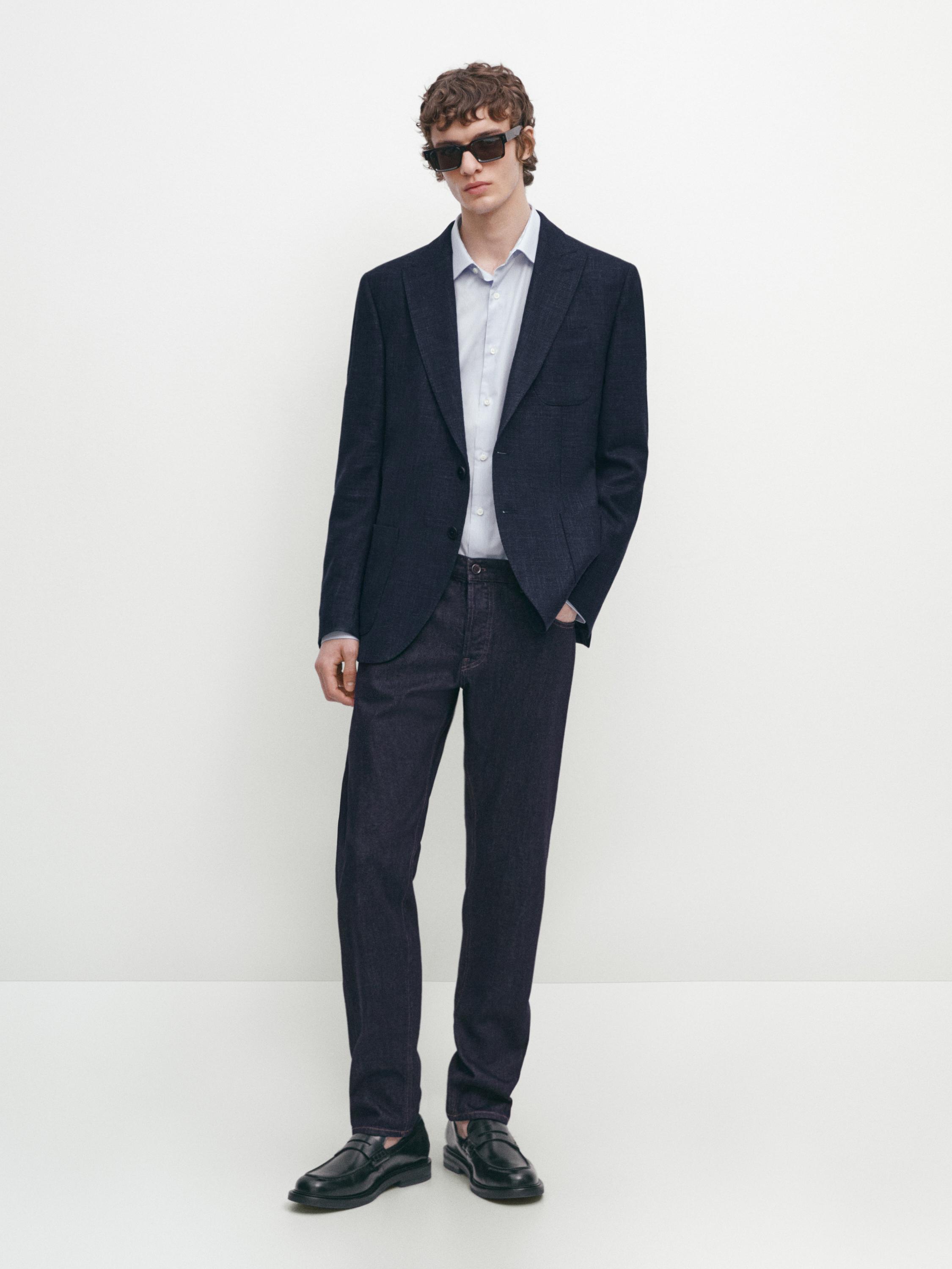 Massimo dutti technical blazer best sale