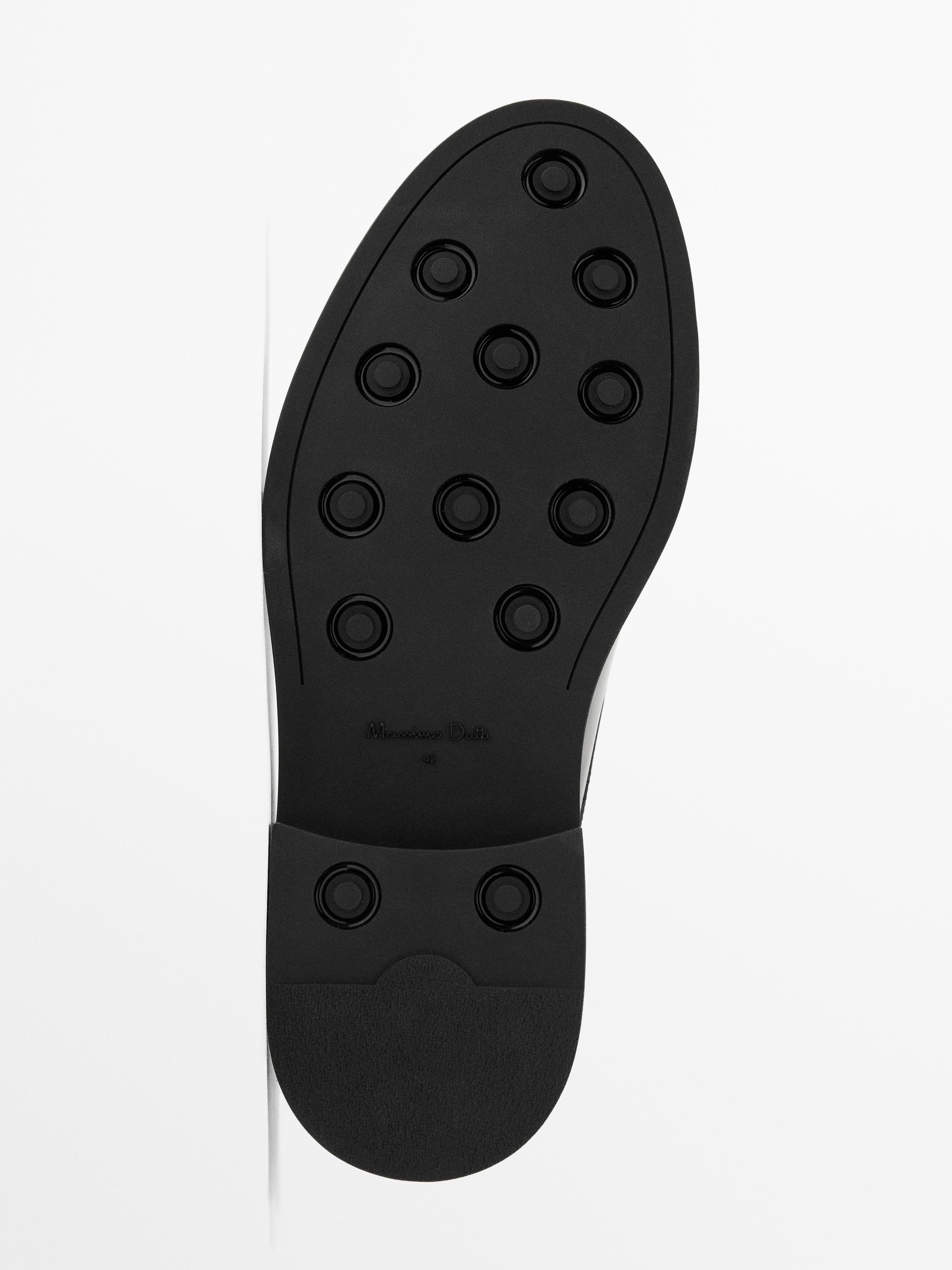 Oxford shoes — BLACK