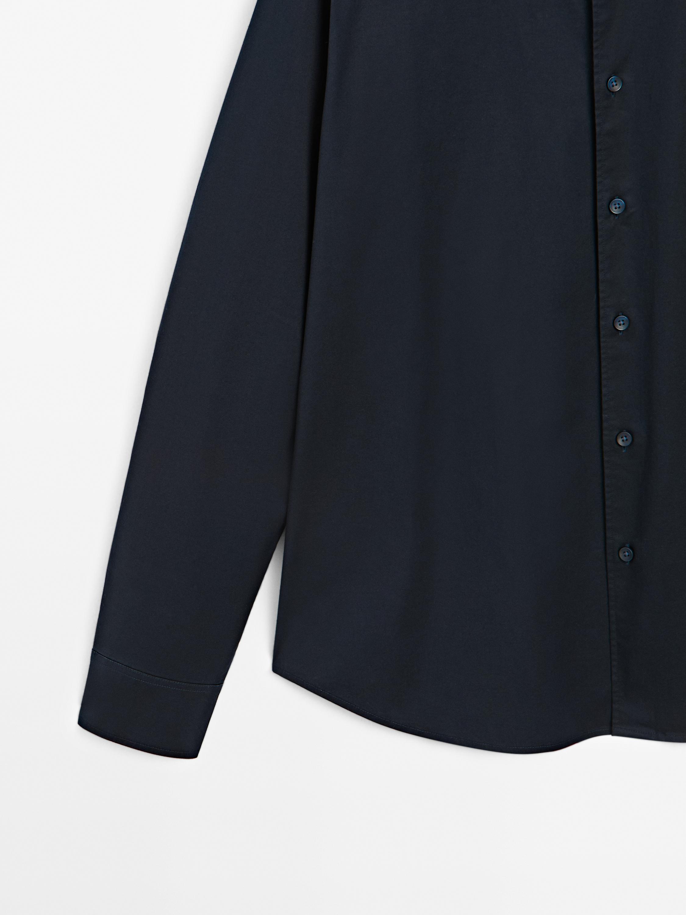 Camisa regular fit strech