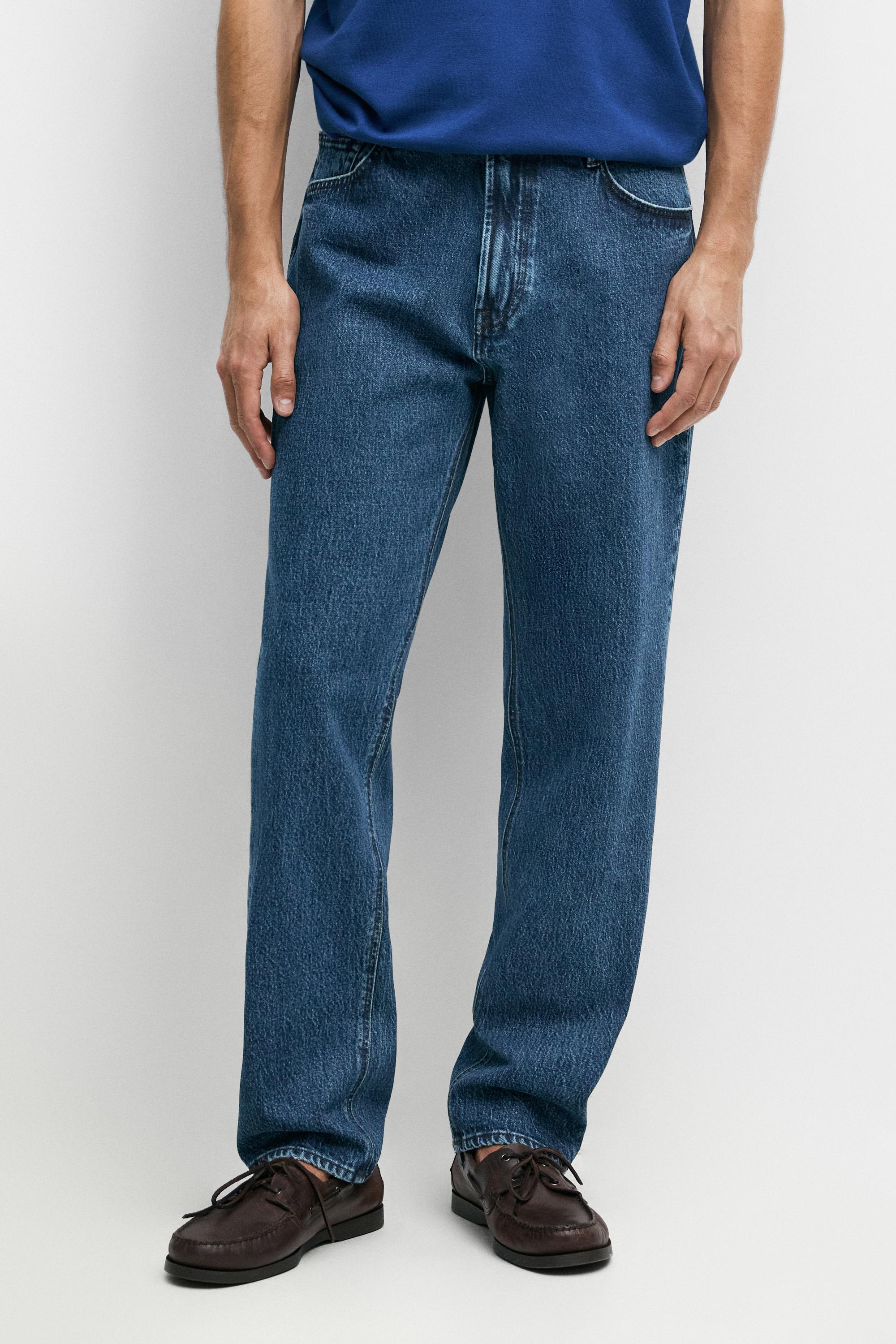Tapered fit jeans — DEEP BLUE