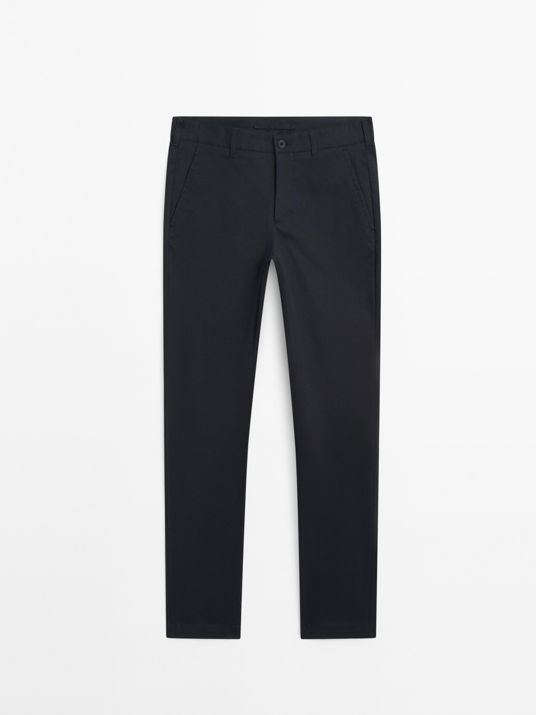 Παντελόνι slim fit με βαμβάκι