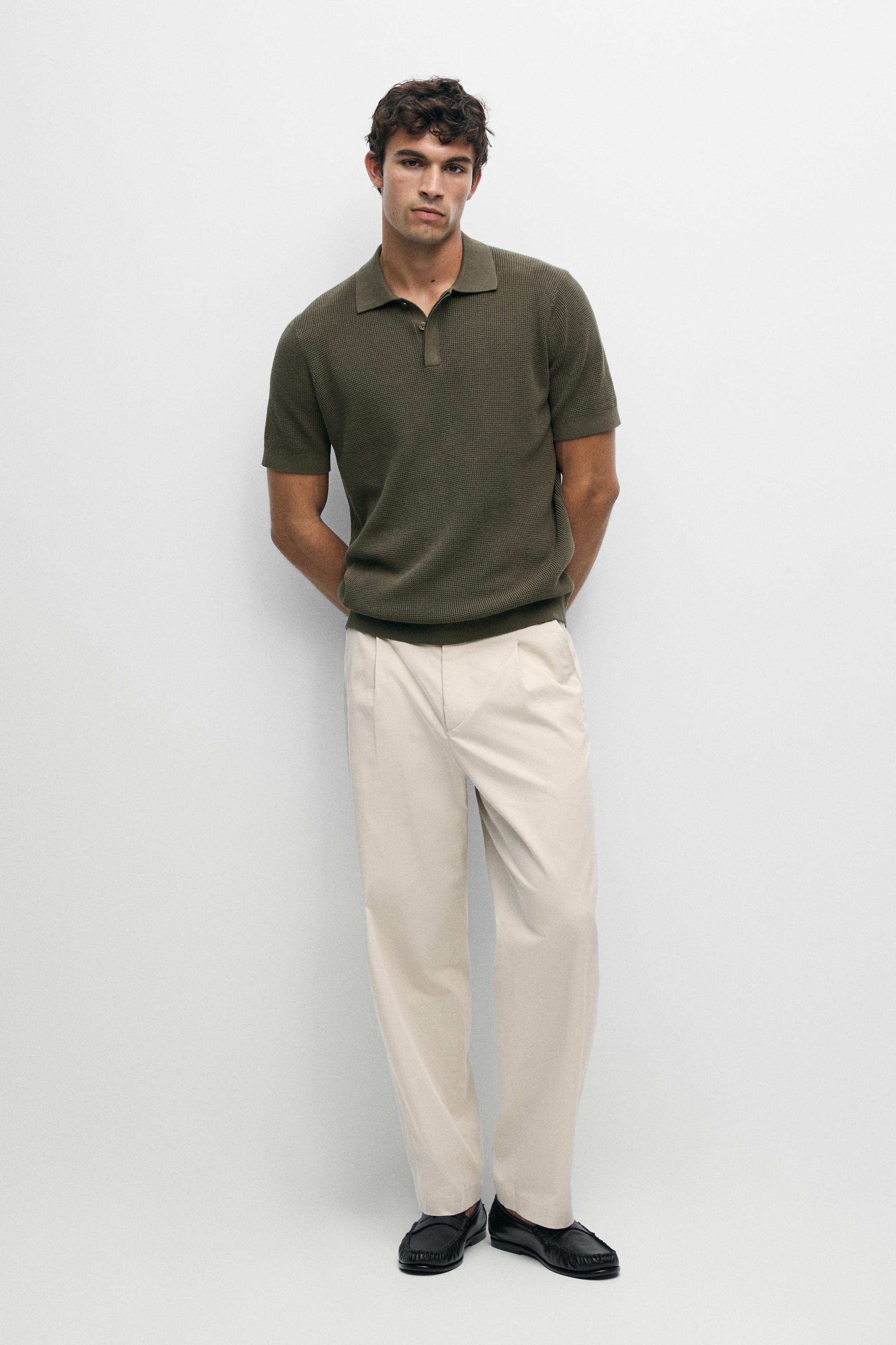100% cotton short sleeve polo shirt