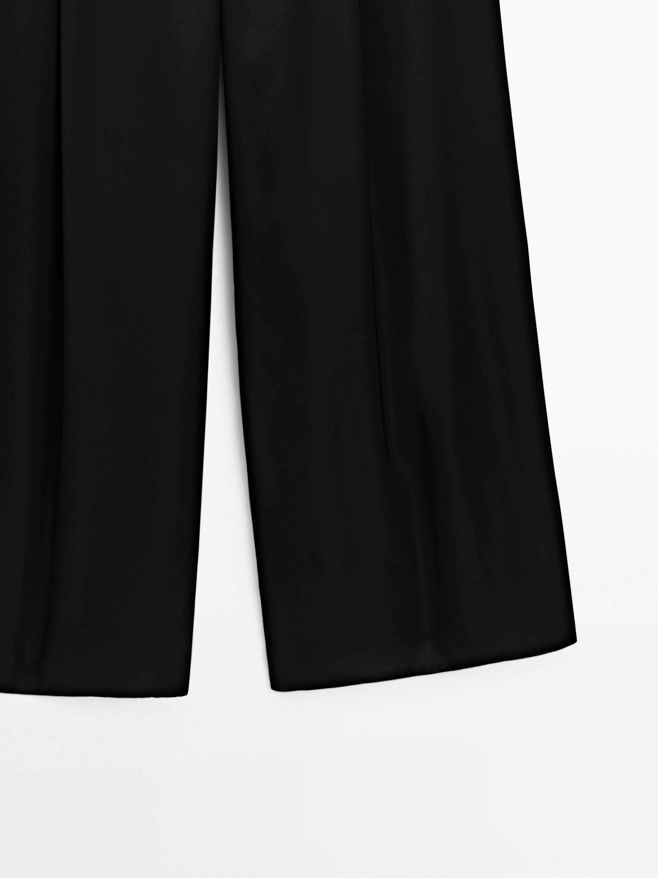 Pantalón ancho satinado - STUDIO