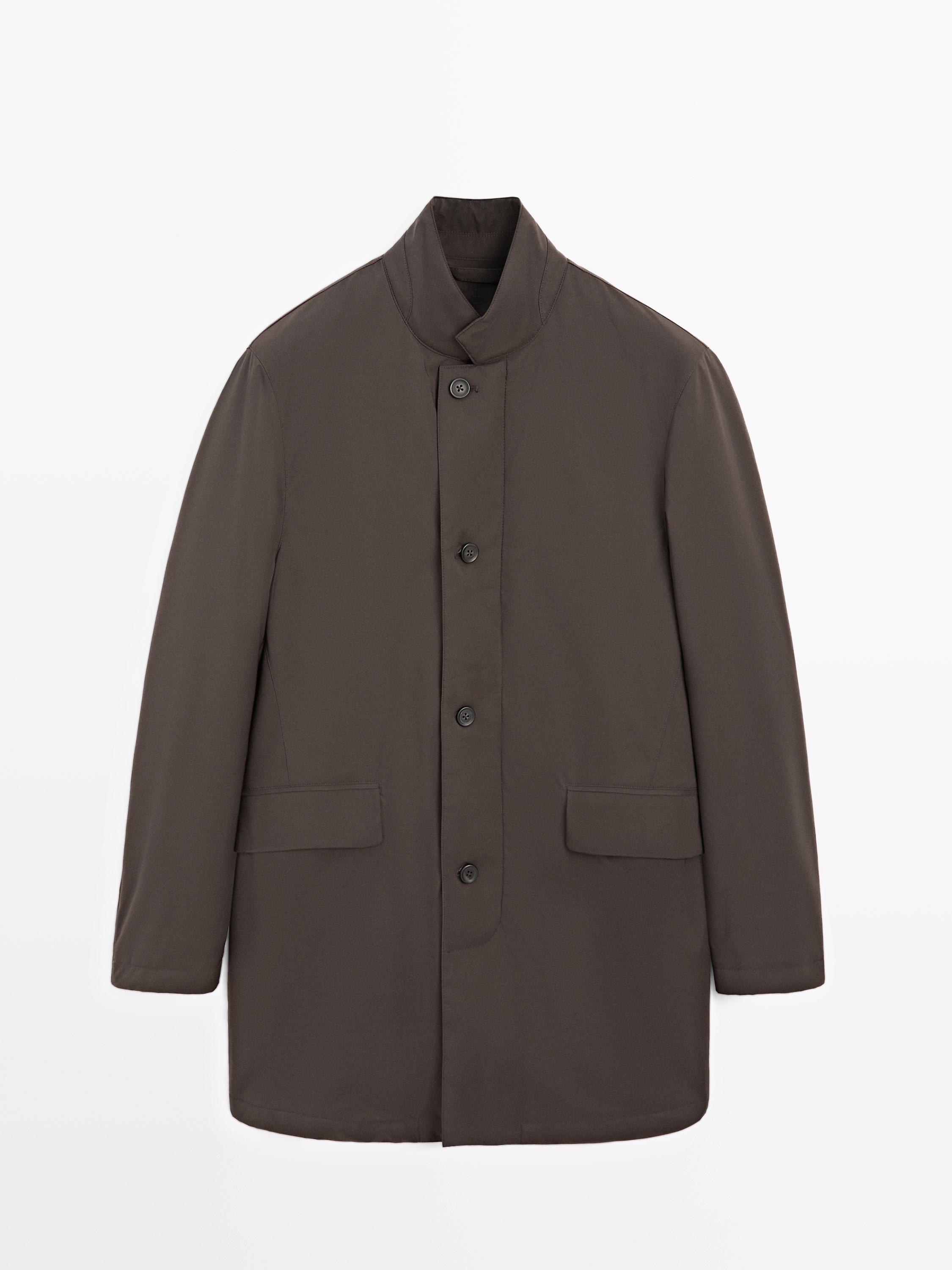 Jaqueta embuatada mitja water repellent