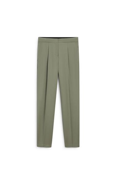 Slim fit suit pants - LIMITED EDITION — Green-grey 5