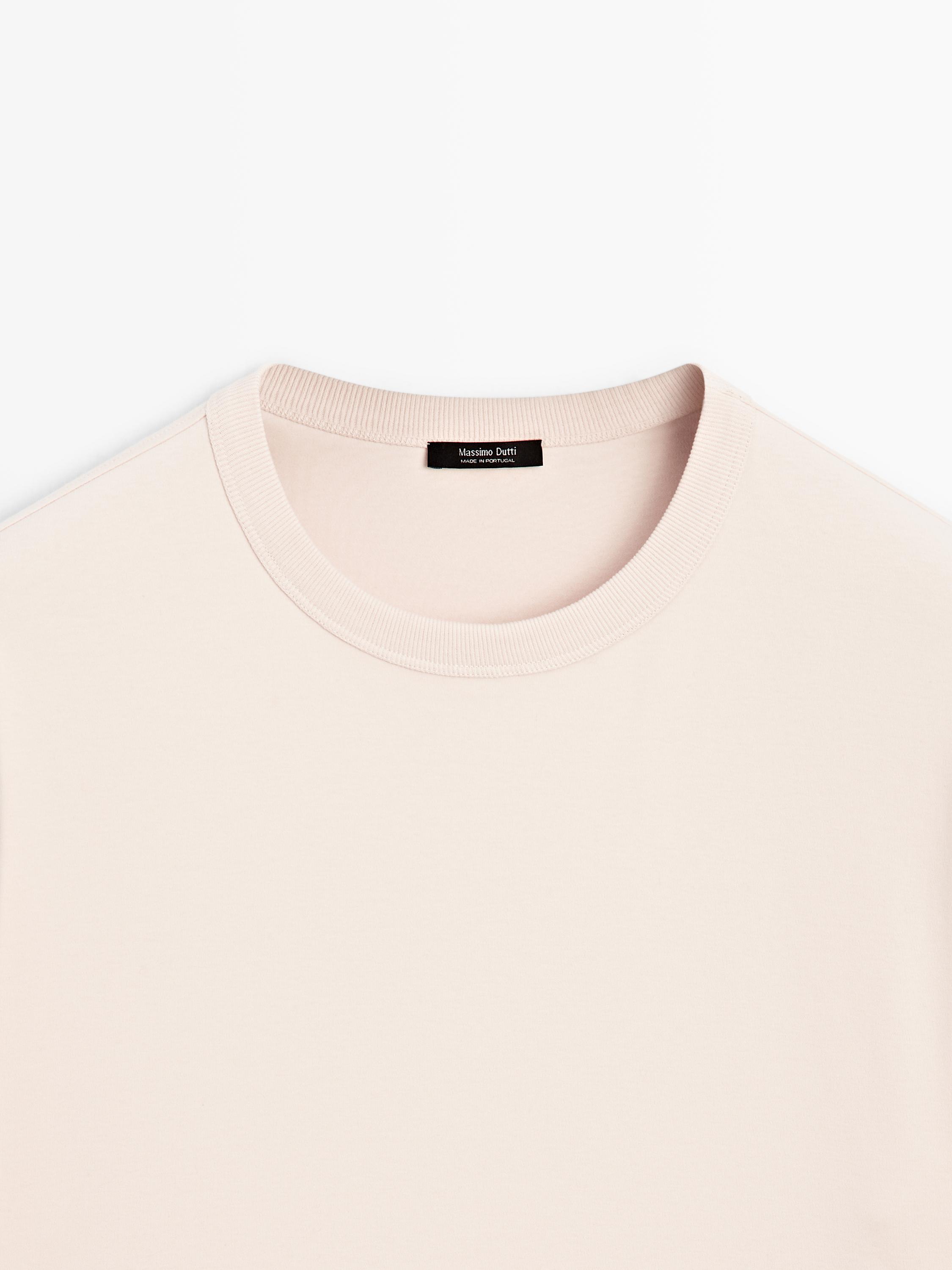 100% cotton short-sleeve T-shirt — 0-980