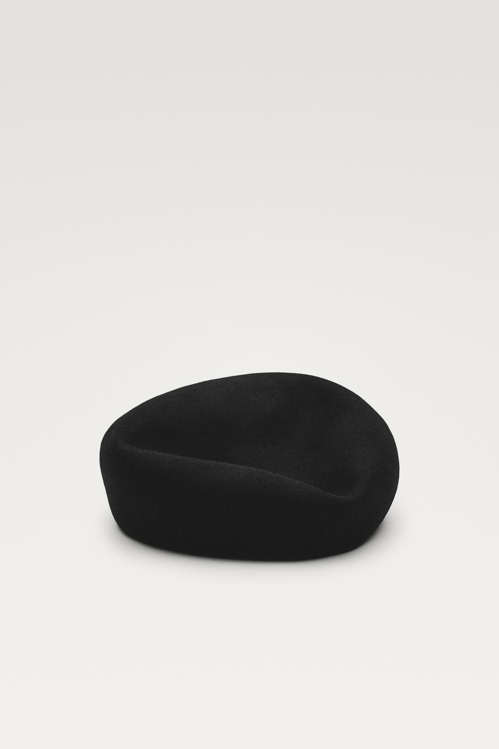 100% wool beret