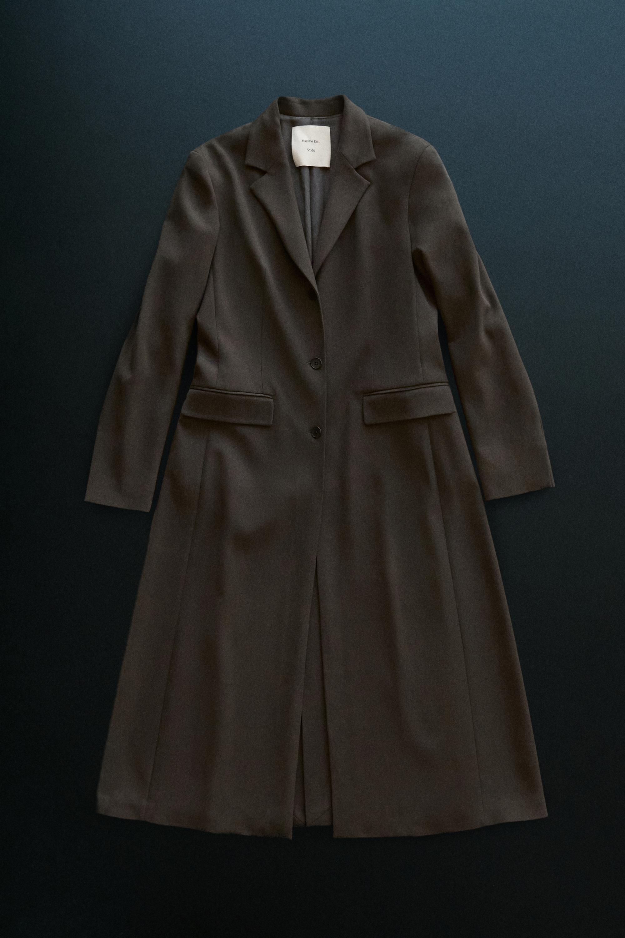 Long lightweight coat - STUDIO — BROWN